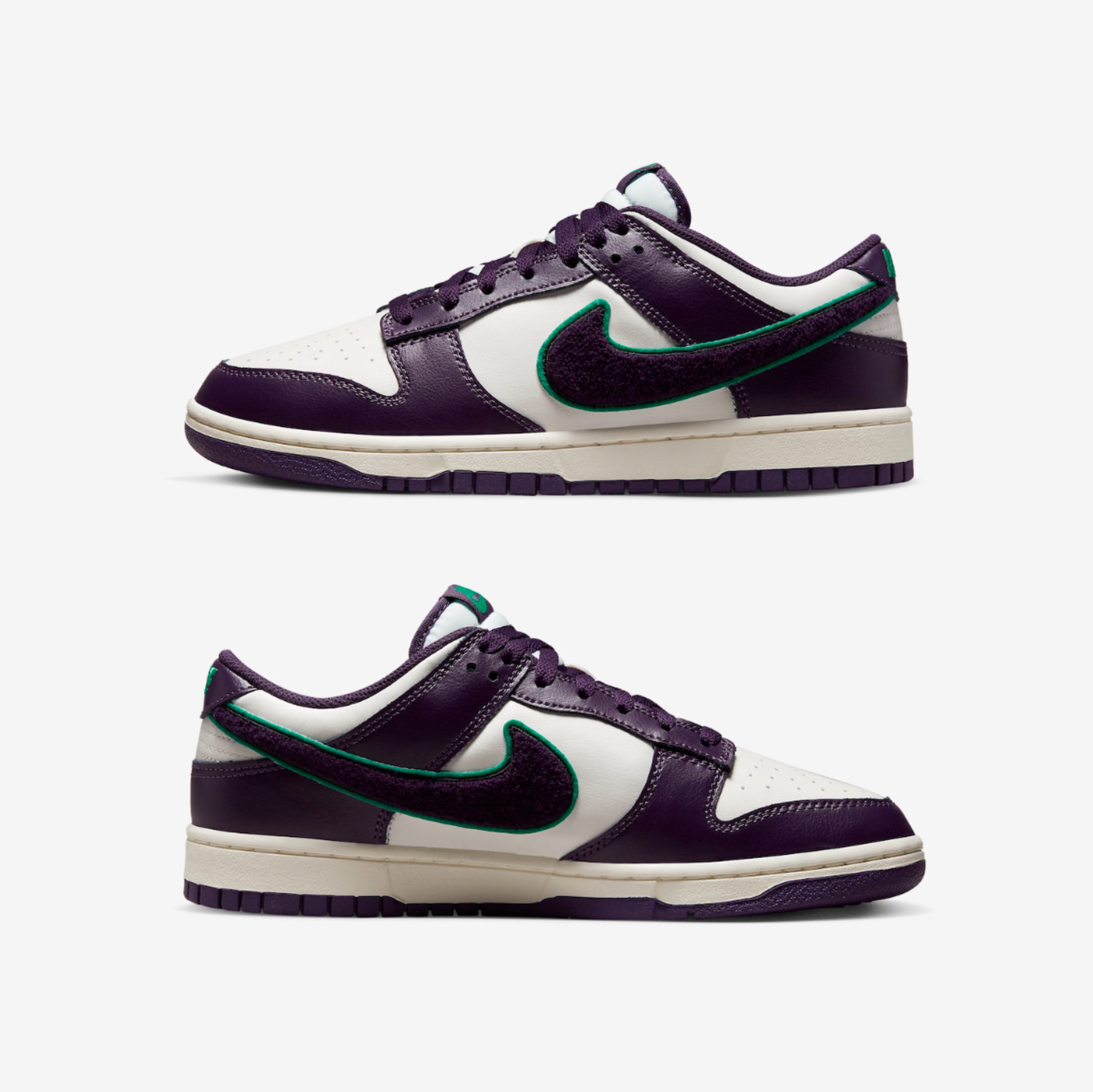 Nike Dunk Low Grand Purple 착용 스타일 - 3