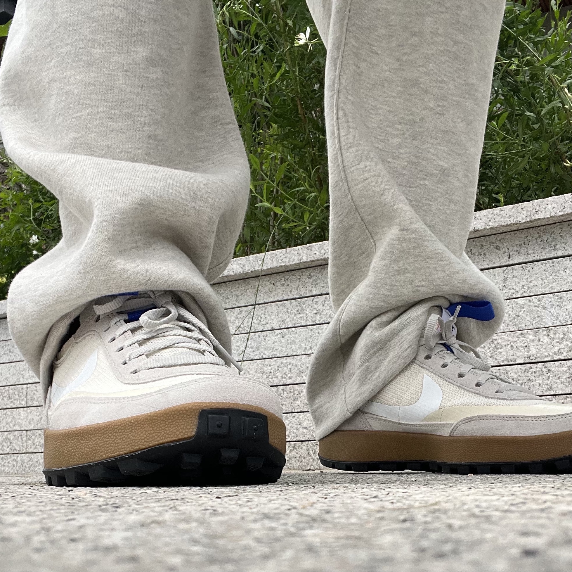 Nike x Tom Sachs General Purpose Shoe Light Cream 착용 스타일 - 3