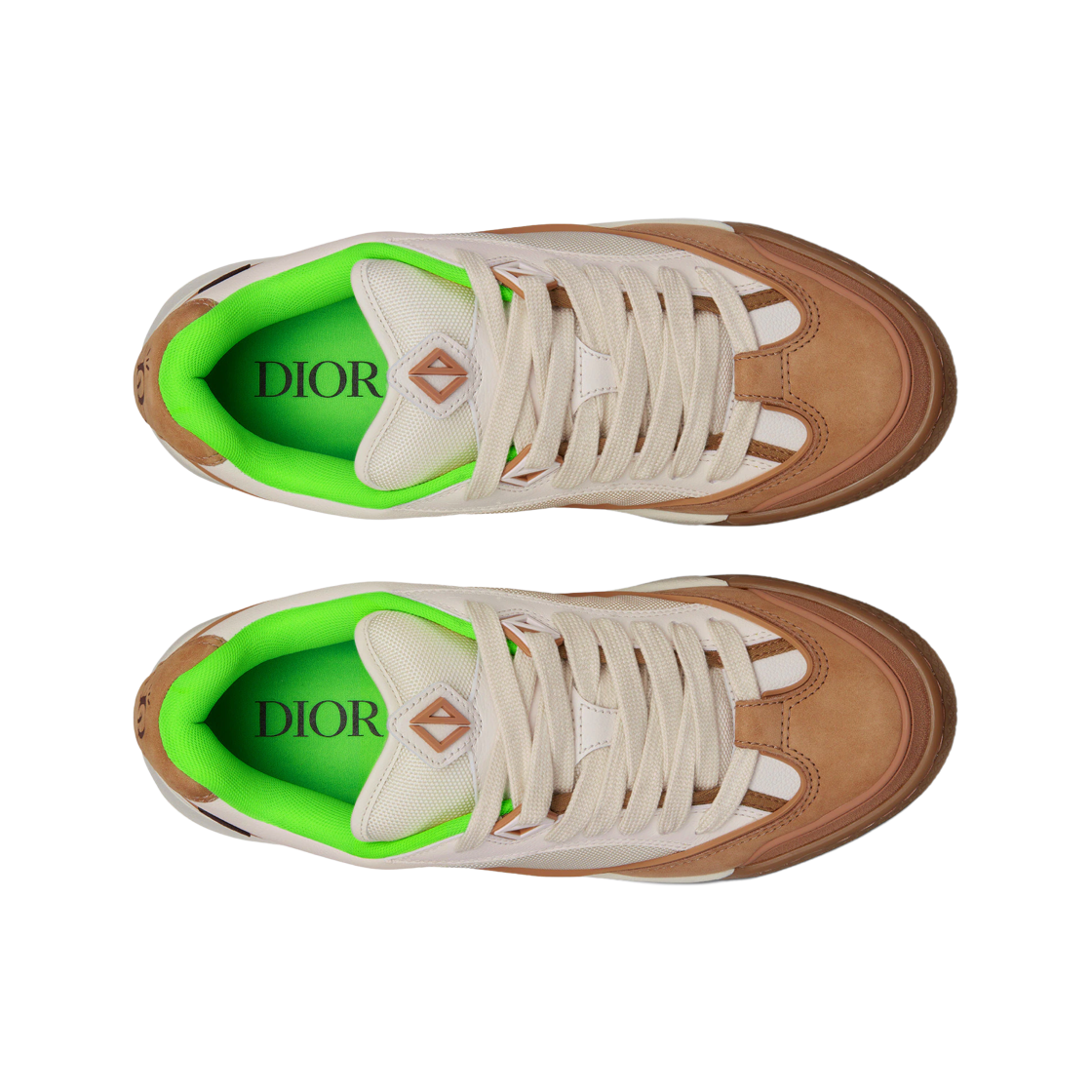 디올 x 캑터스 잭 B713 스니커즈 크림 커피(Dior x Cactus Jack B713 Sneakers Cream Coffee) - 2