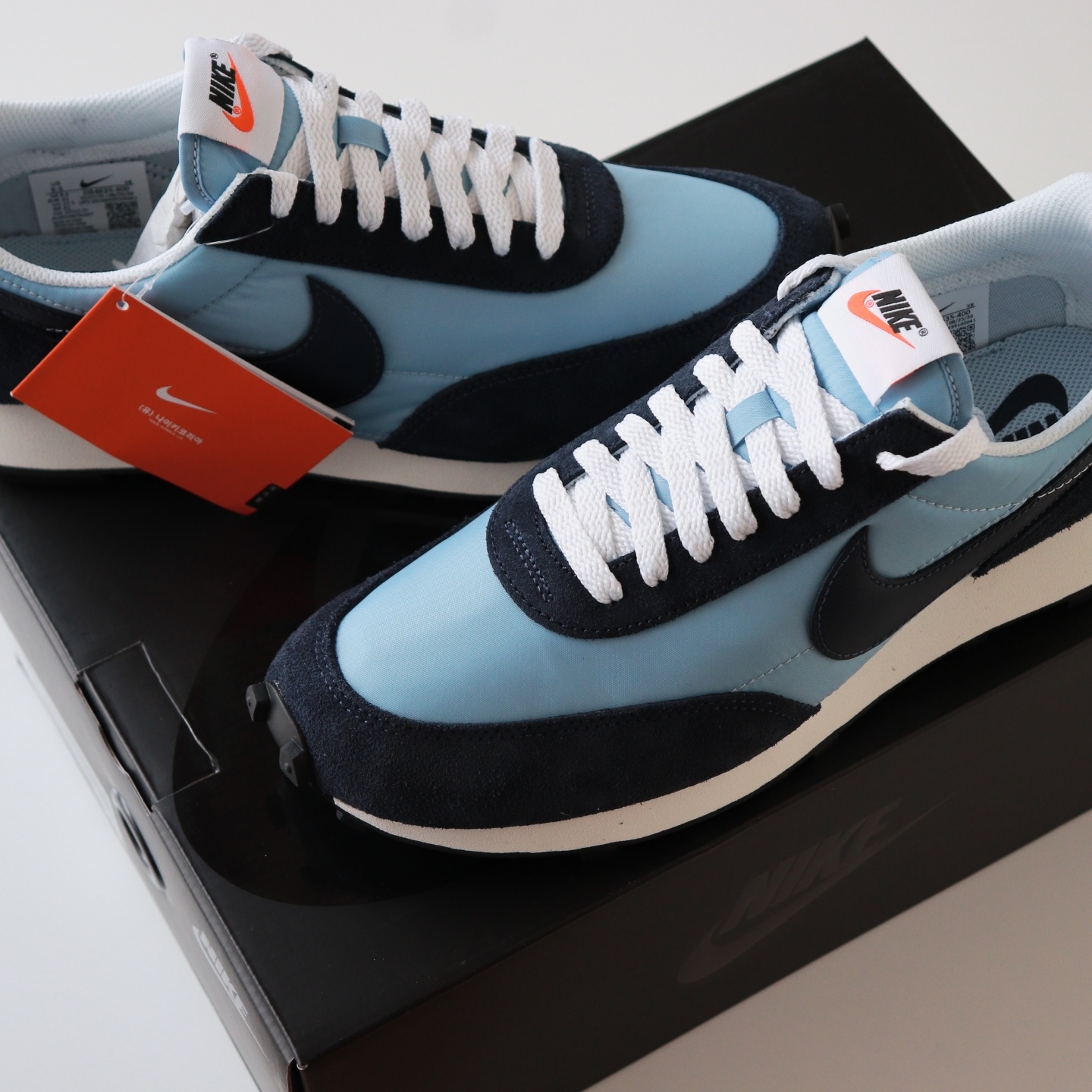 Nike Daybreak Light Armory Blue 착용 스타일 - 4