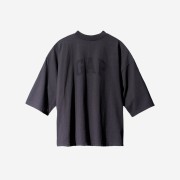 Yeezy Gap Engineered By Balenciaga Dove 3/4 Sleeve T-Shirt Black