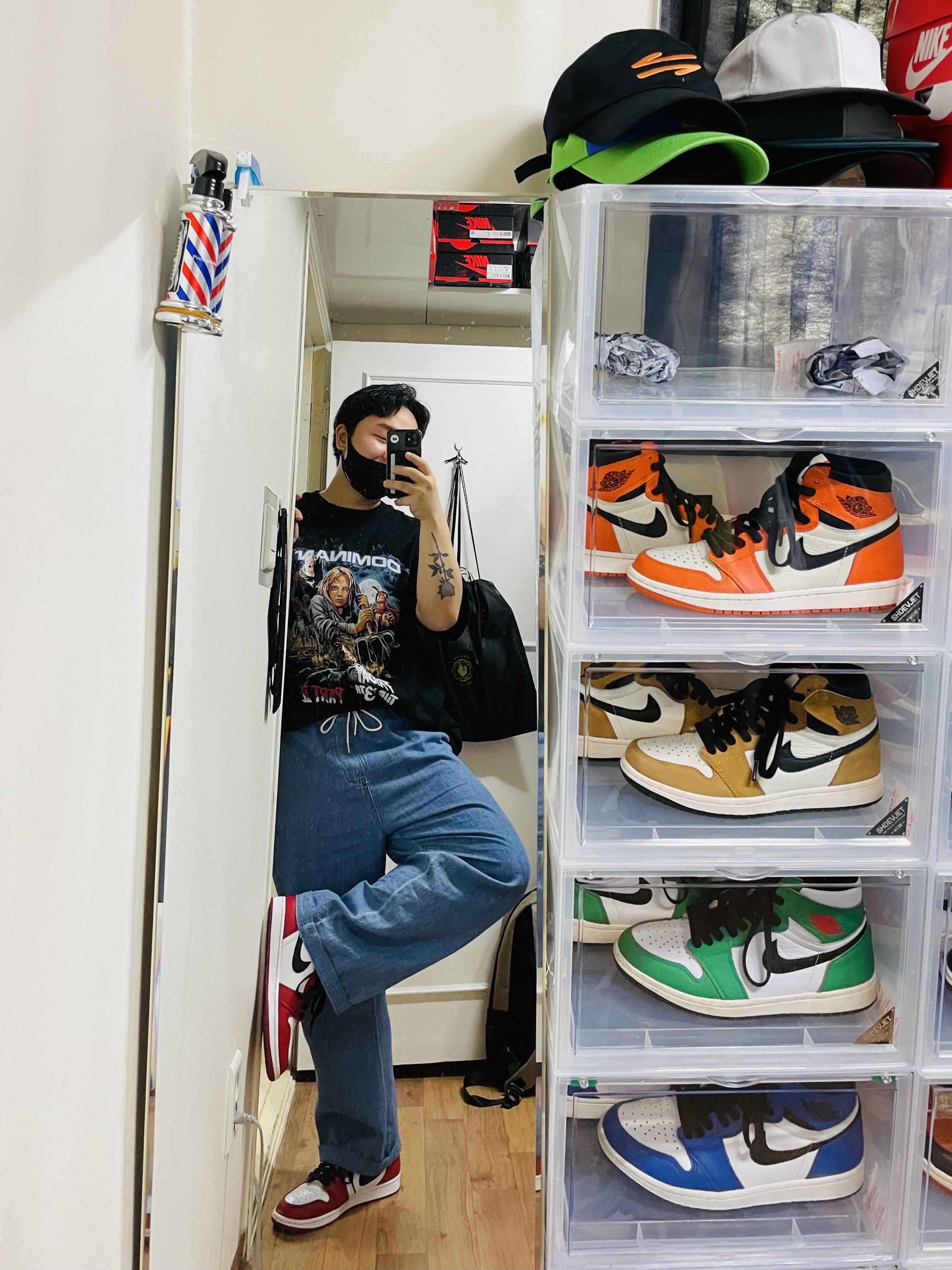 Jordan 1 Retro High OG Chicago 2015 착용 스타일 - 3