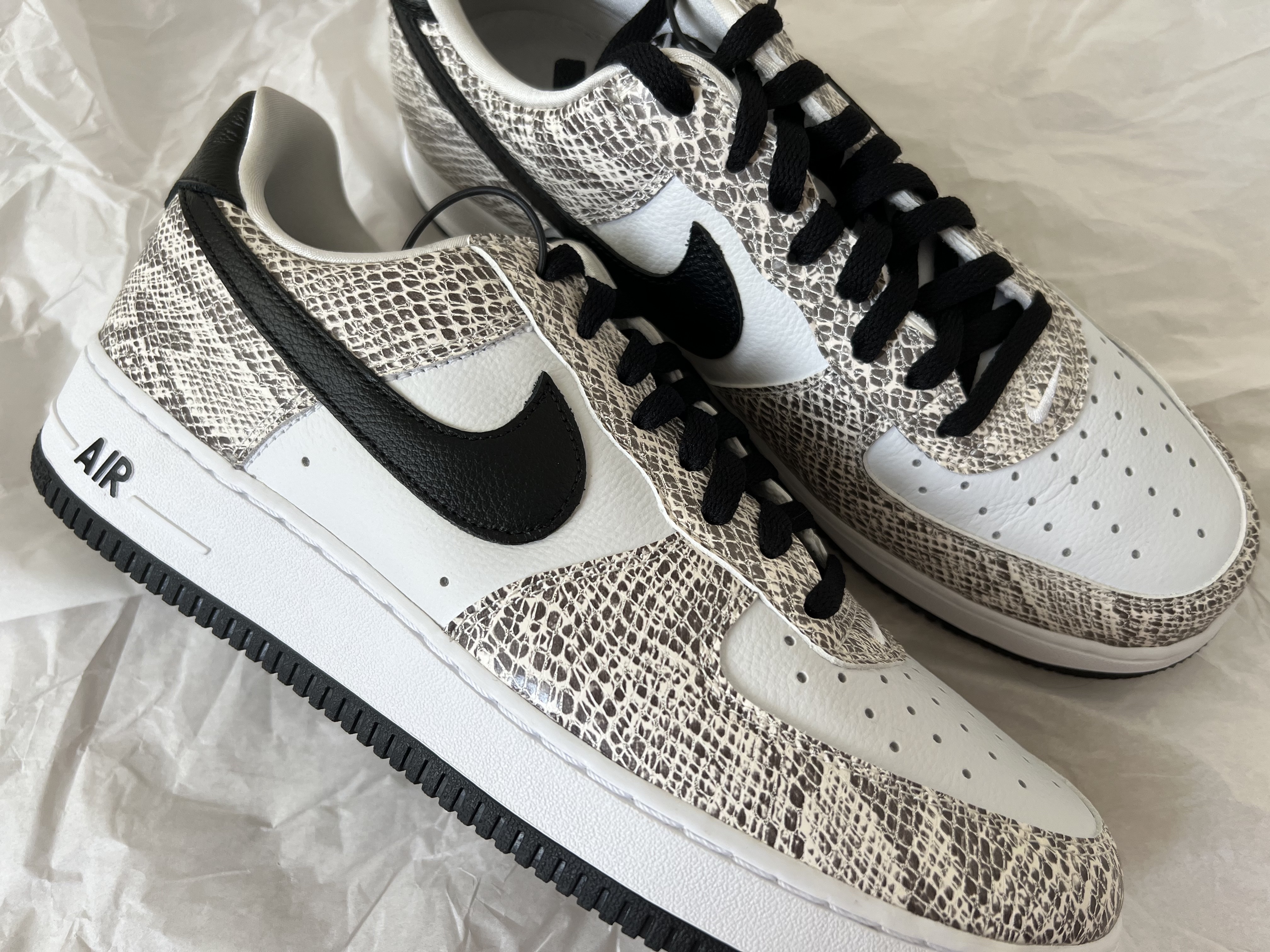 Nike Air Force 1 Low Retro Cocoa Snake 2018 착용 스타일