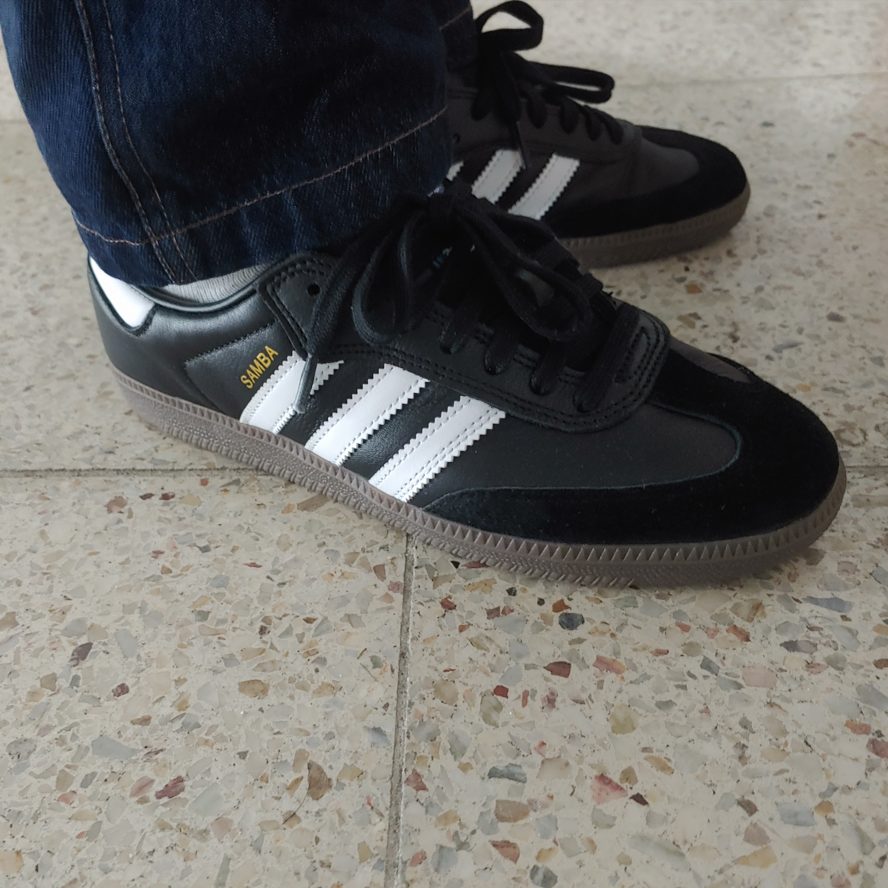 Adidas Samba ADV Black 착용 스타일