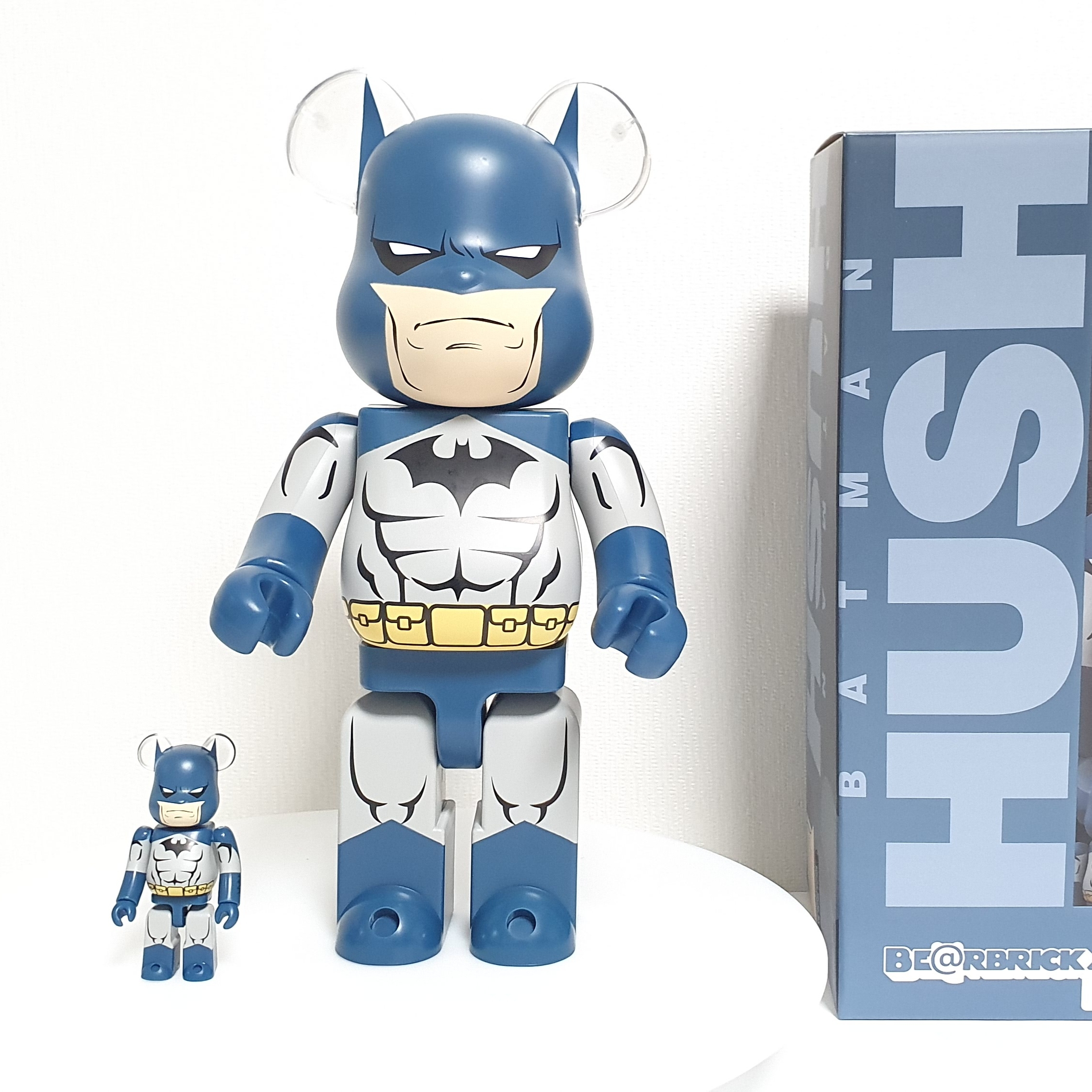 Bearbrick Batman Hush Ver. 100% & 400% Set 착용 스타일