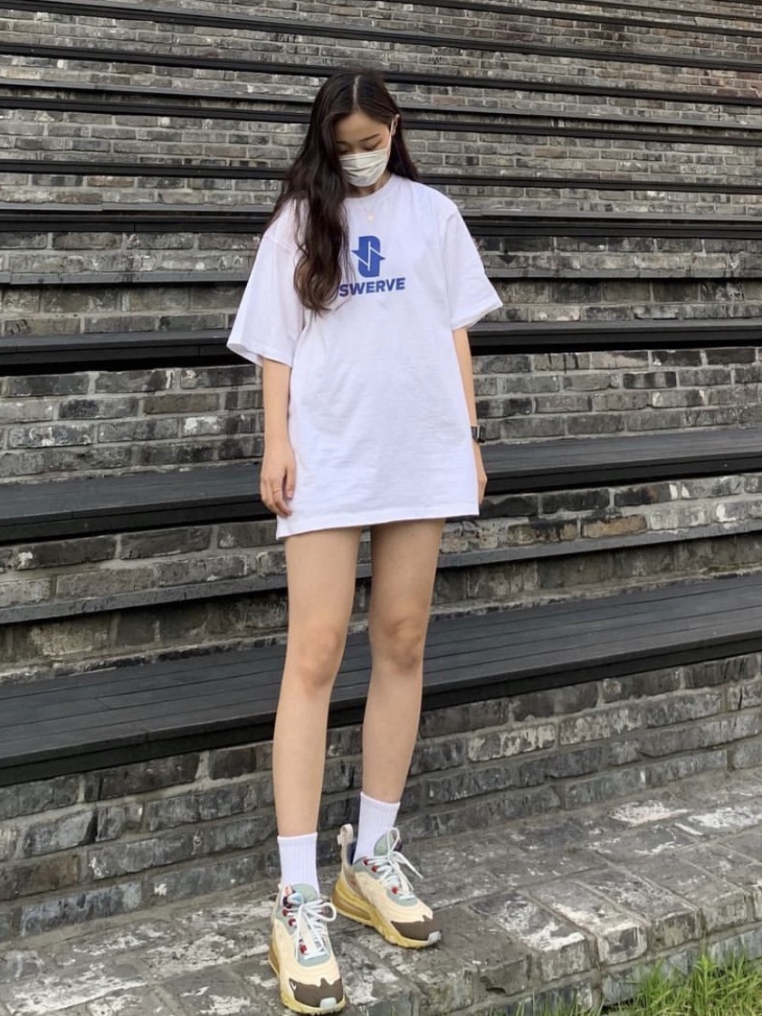 Nike x Travis Scott Air Max 270 React Cactus Trails 착용 스타일