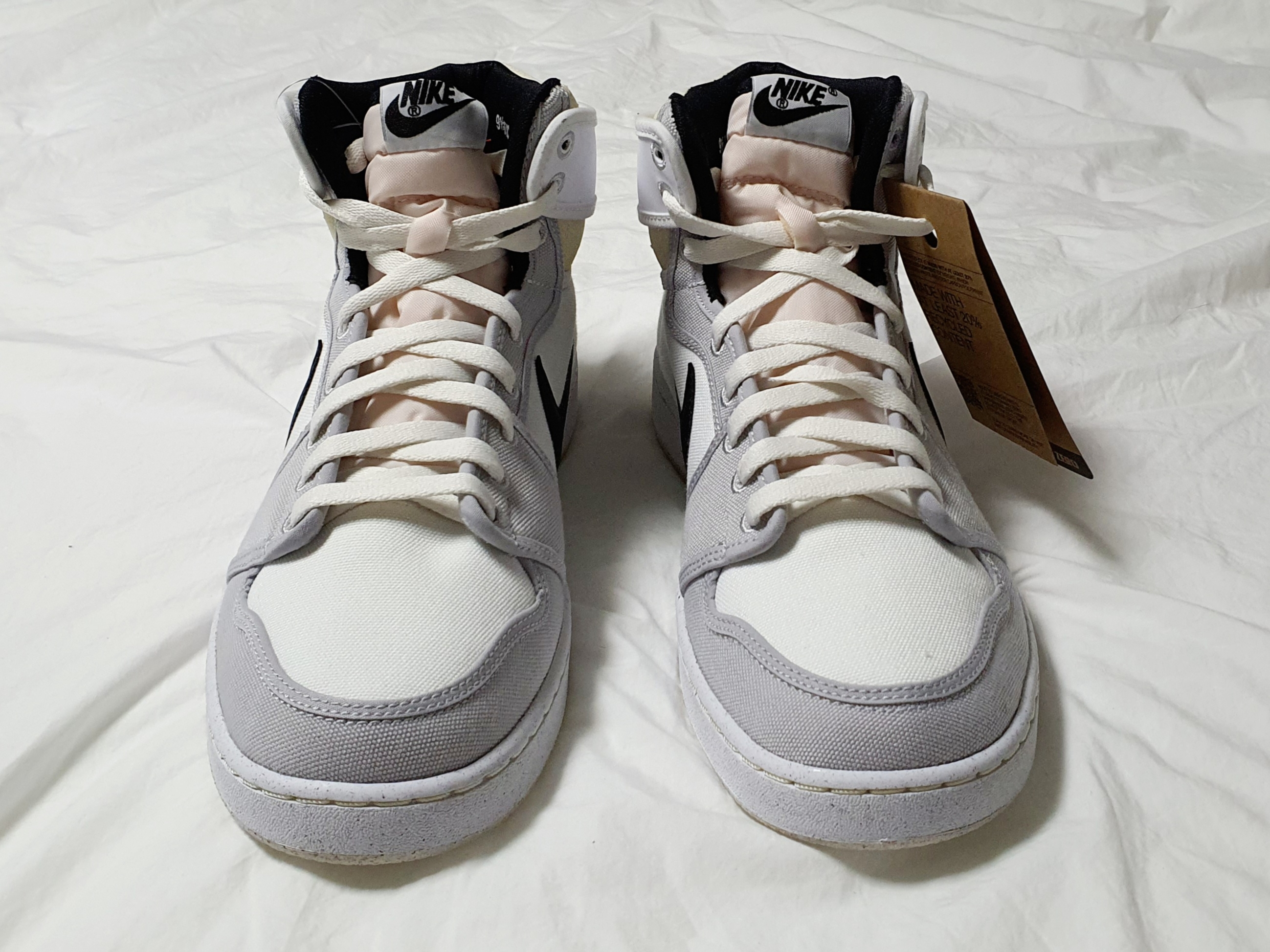 Jordan 1 KO White and Black 착용 스타일 - 2