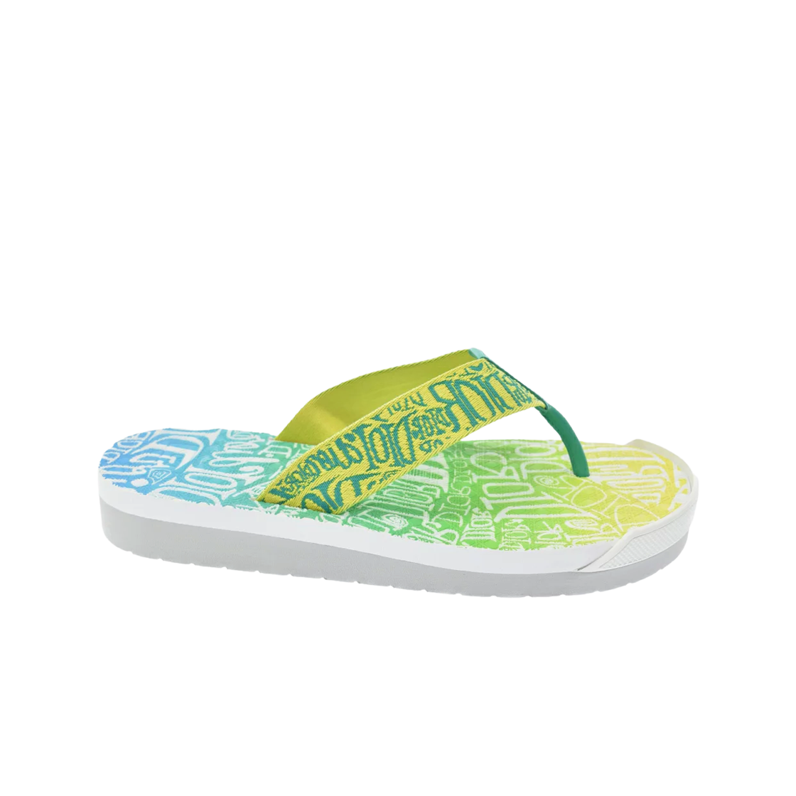 디올 x 숀 플립 플랍 베이지 그린(Dior x Shawn Flip flop Beige Green) - 1