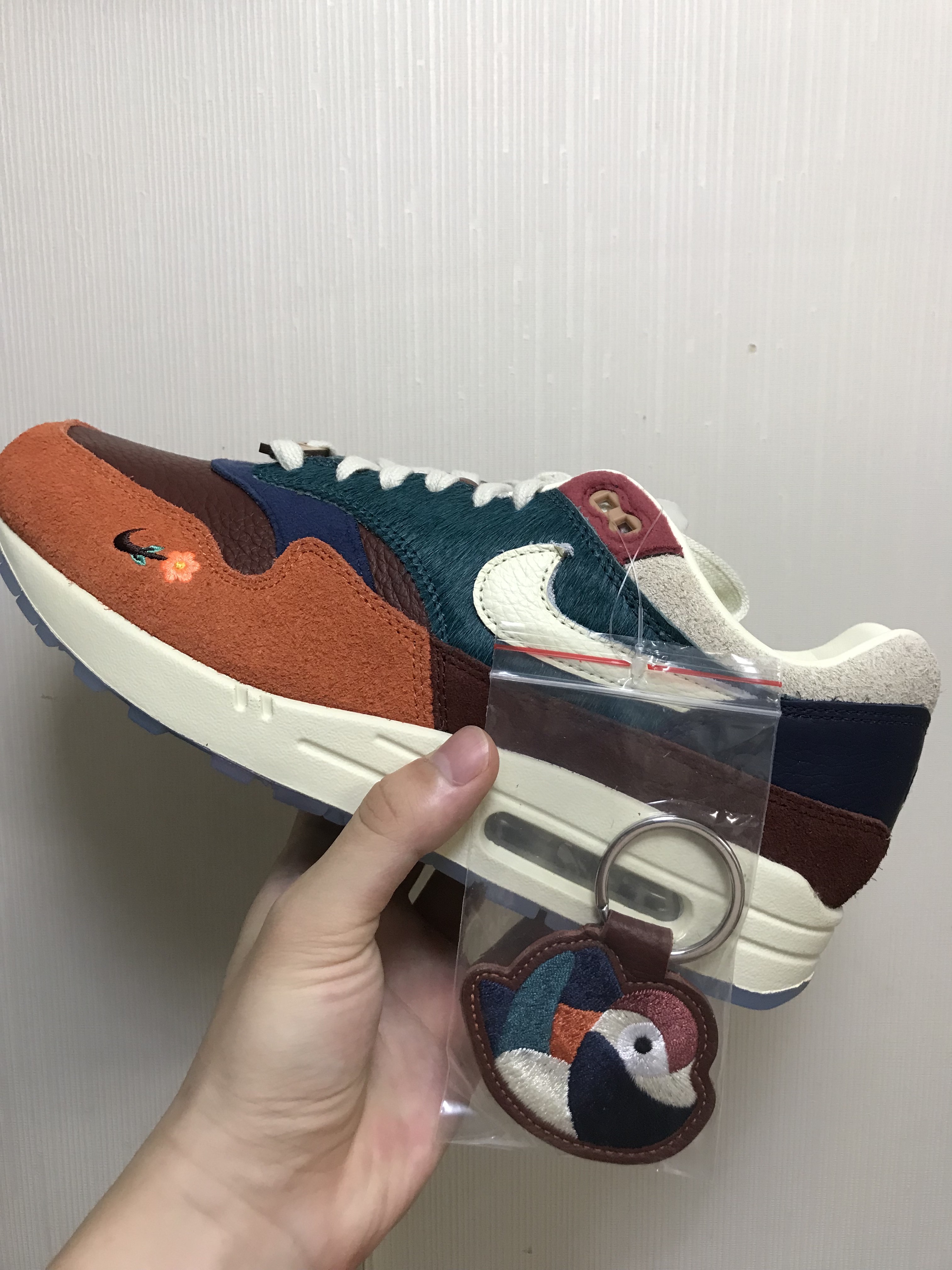 Nike x Kasina Air Max 1 SP Won-Ang Orange 착용 스타일