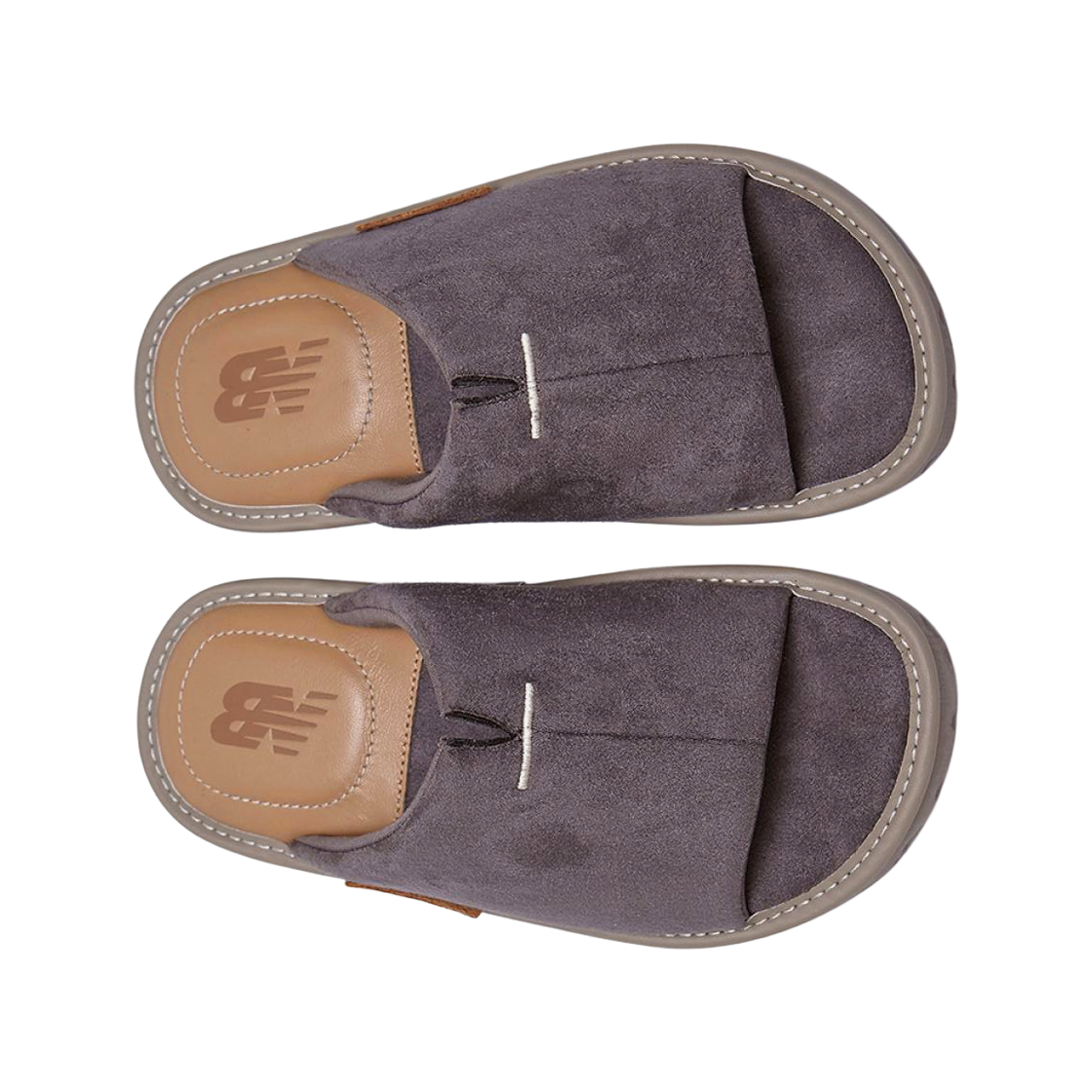 뉴발란스 NB 코지 슬라이드 스웨이드 그레이(New Balance NB Cozy Slide Suede Grey) - 2