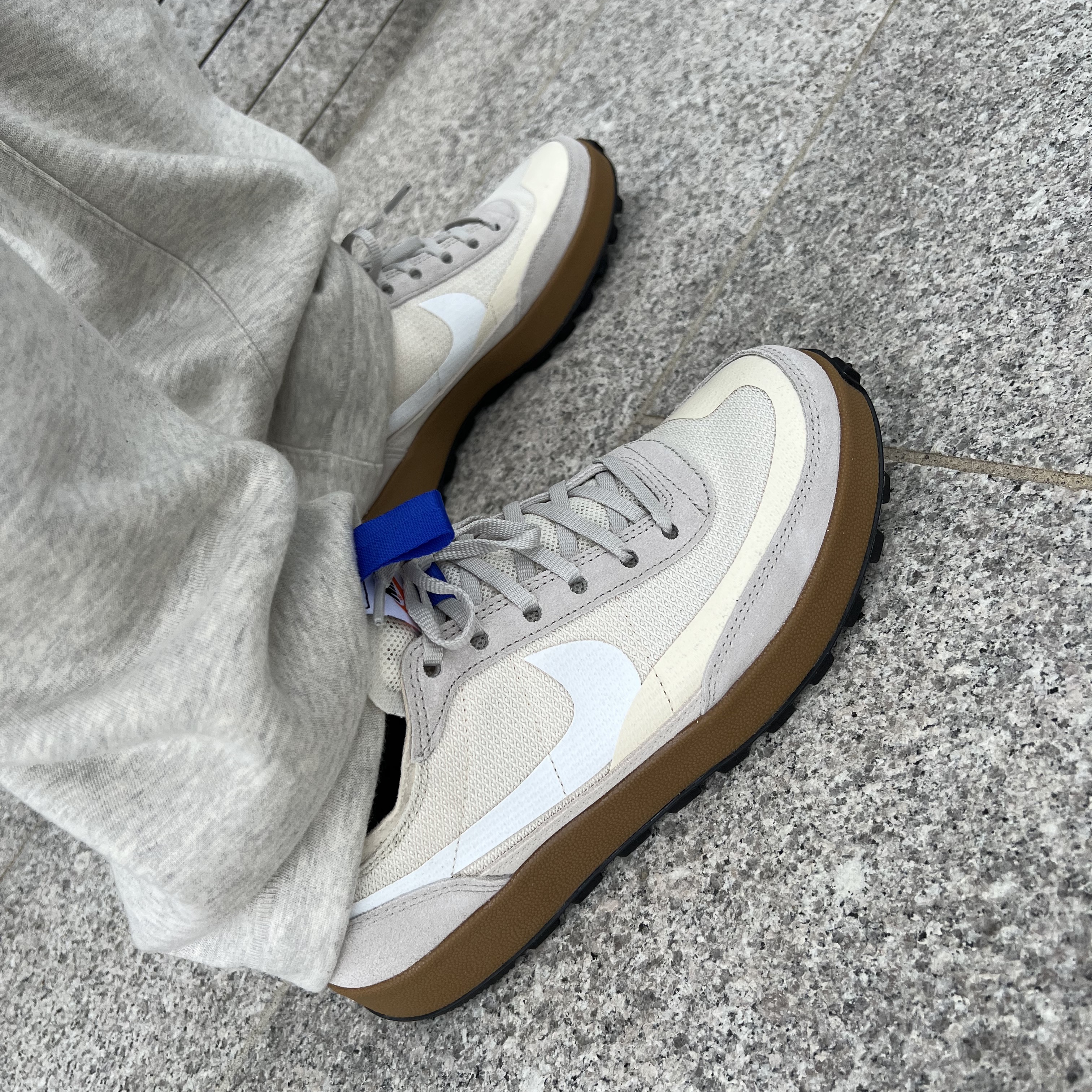 Nike x Tom Sachs General Purpose Shoe Light Cream 착용 스타일 - 1