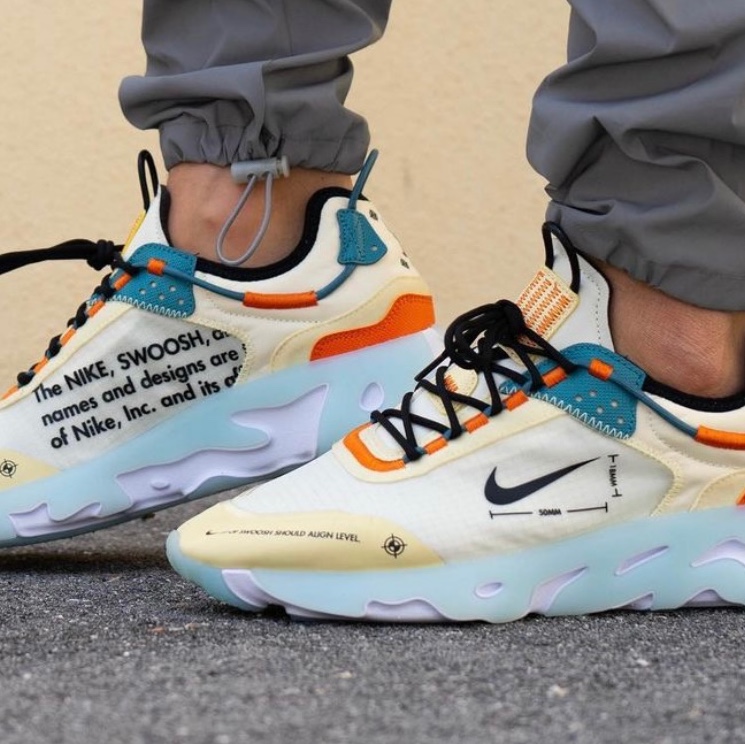Nike React Live Schematic 착용 스타일 - 1