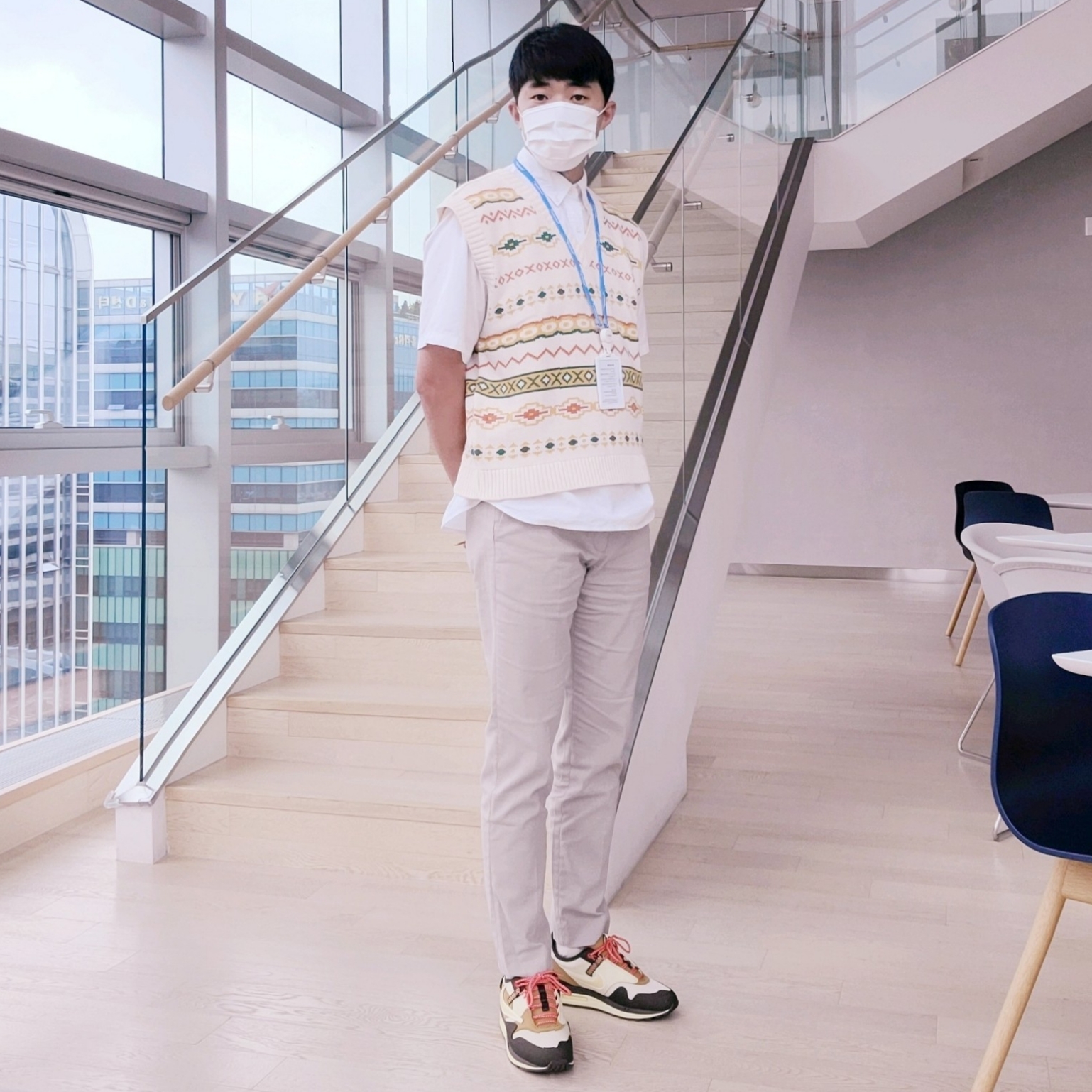 Nike x Travis Scott Air Max 1 Cact.us Brown 착용 스타일 - 1