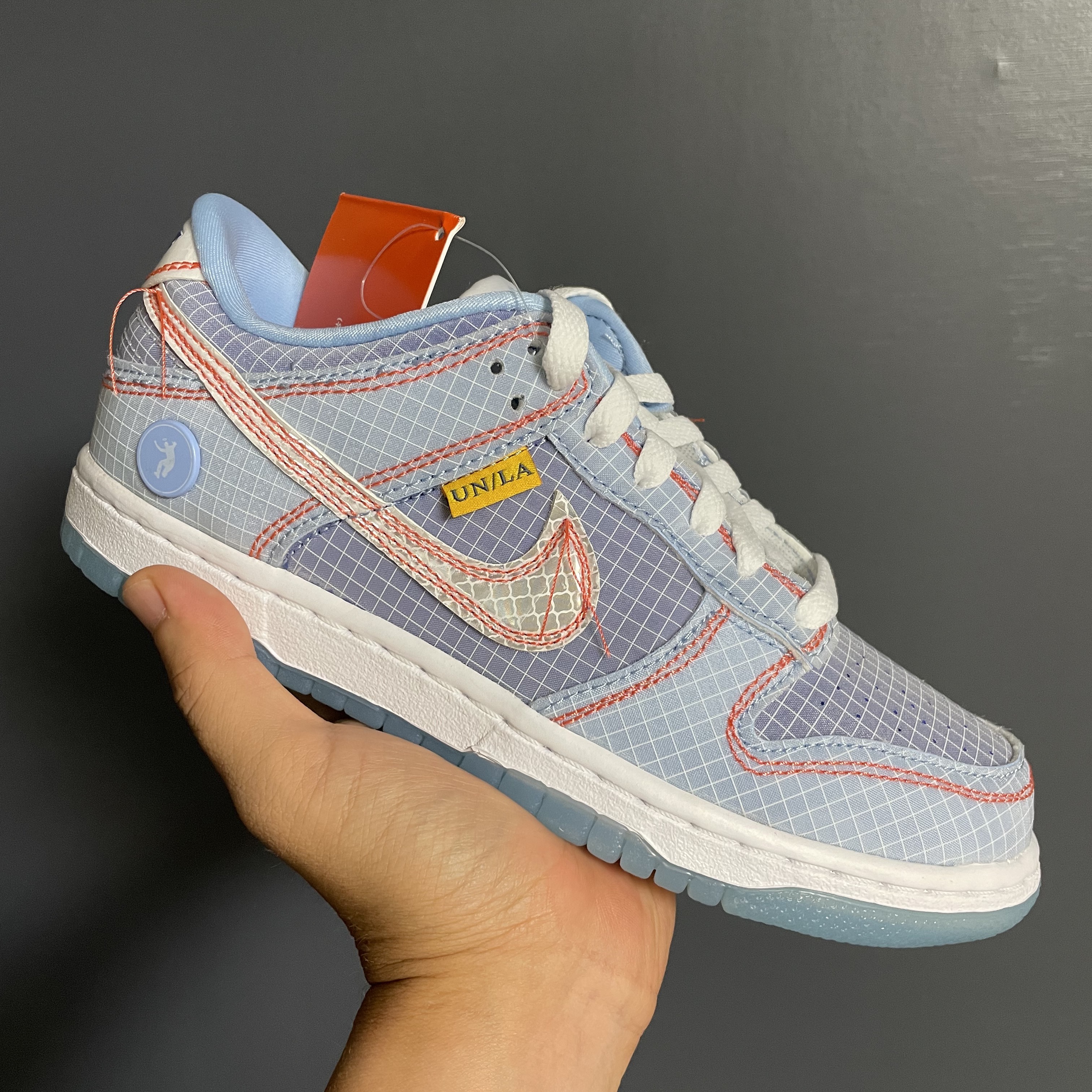Nike x Union Dunk Low Passport Pack Argon 착용 스타일