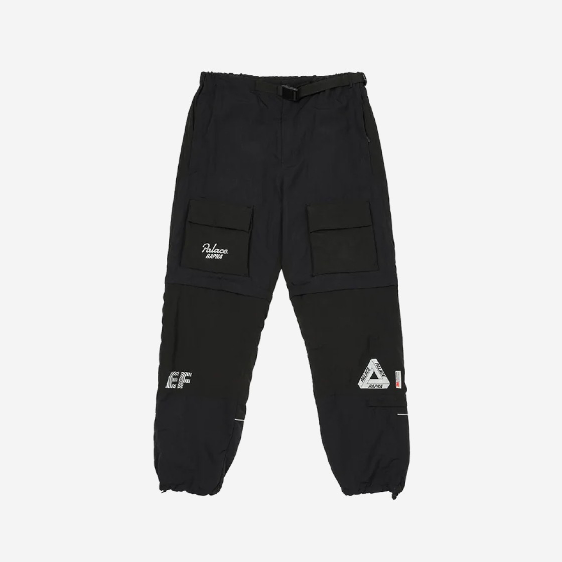 Palace x Rapha EF Education First Tech Zip-Off Trousers Black - 22SS 상세 이미지 1