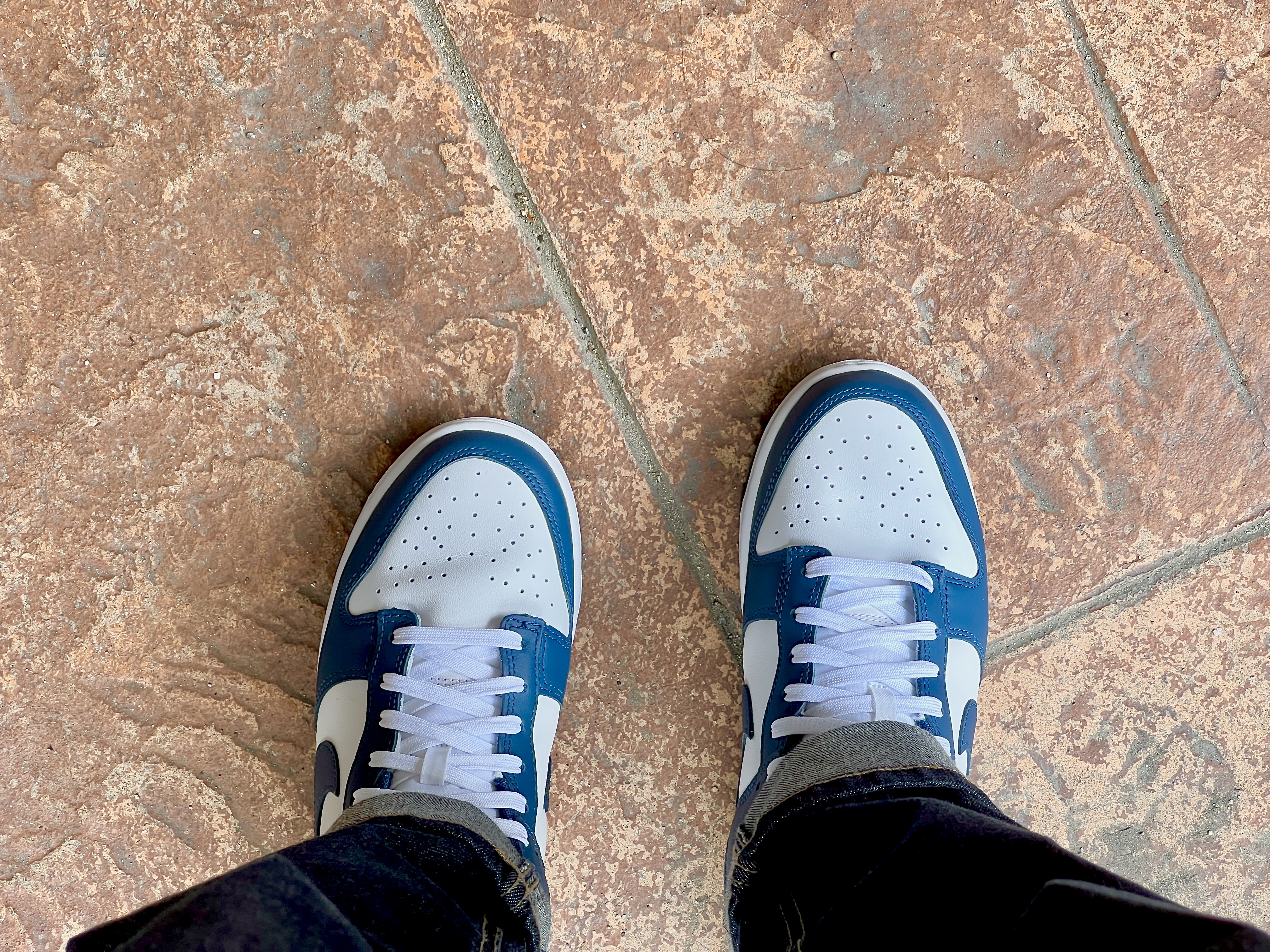 Nike Dunk Low Retro Valerian Blue 착용 스타일