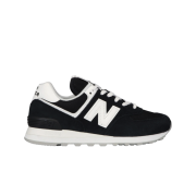 (W) New Balance 574 Black White