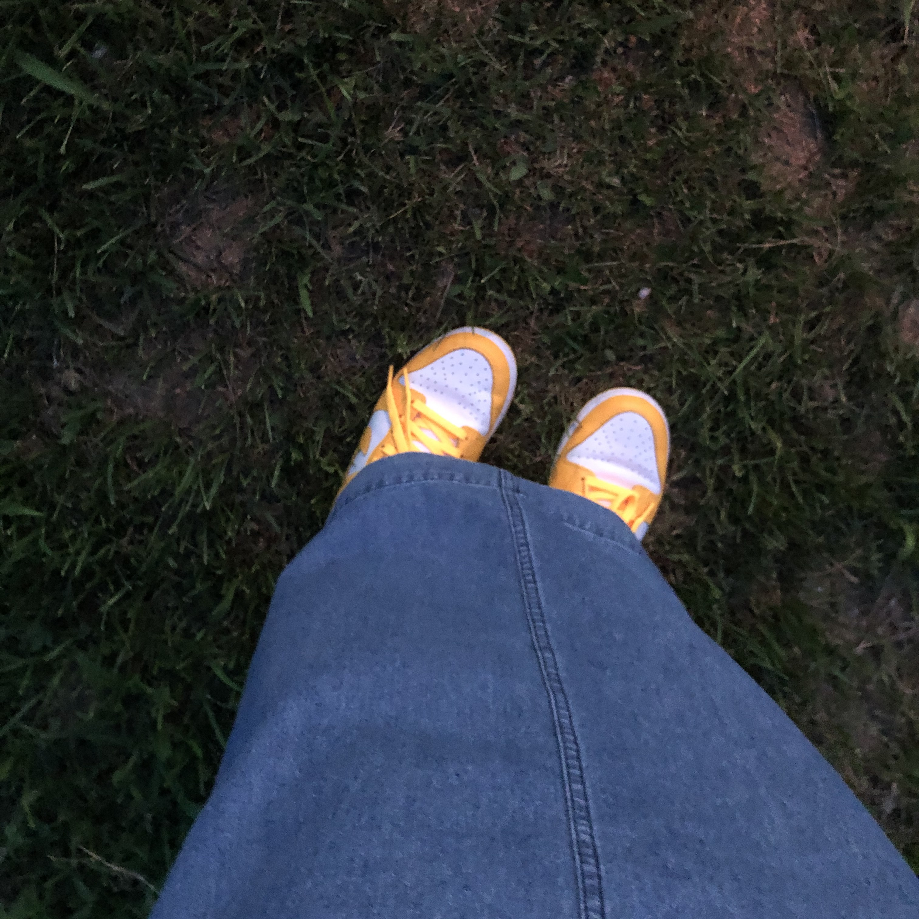 (W) Nike Dunk Low Laser Orange 착용 스타일