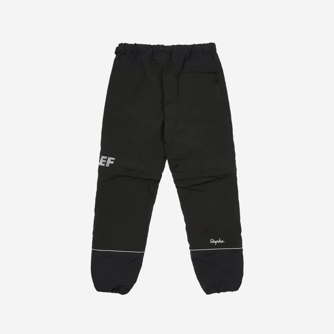 Palace x Rapha EF Education First Tech Zip-Off Trousers Black - 22SS 상세 이미지 4