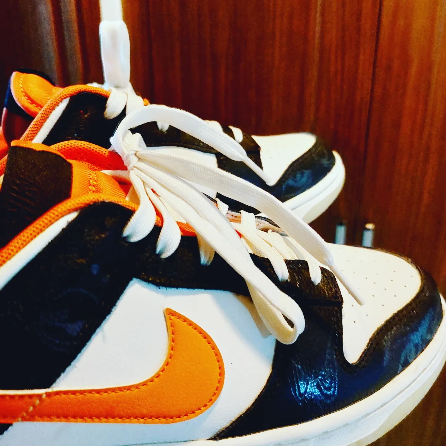 Nike Dunk Low Retro PRM Halloween 착용 스타일 - 1