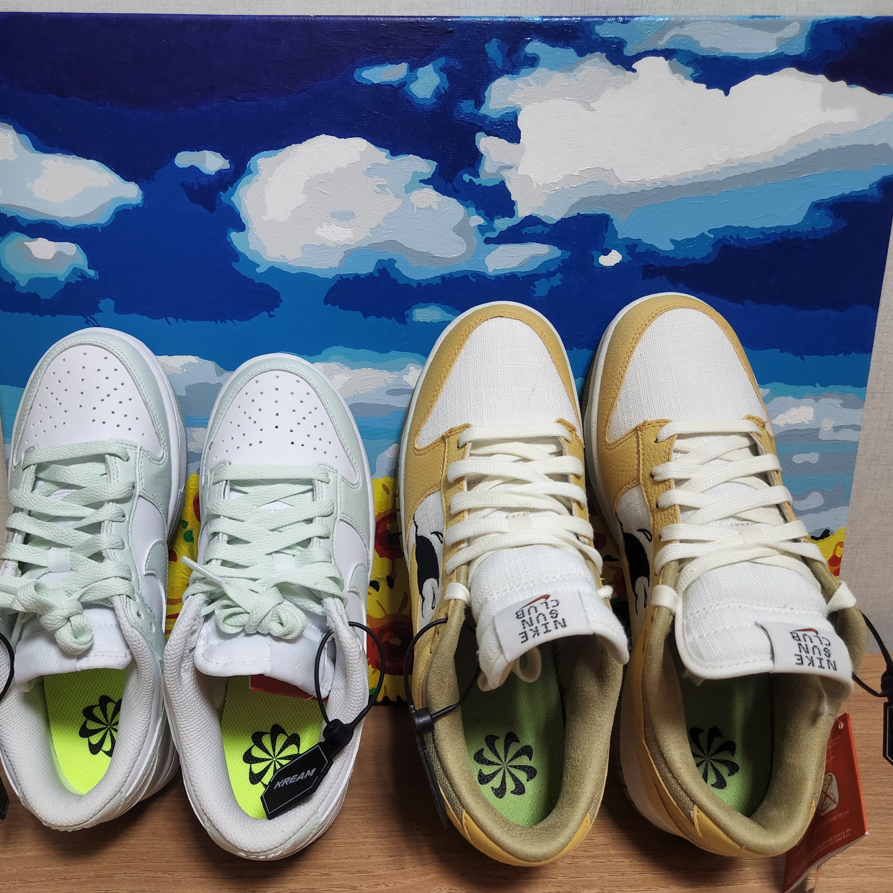 Nike Dunk Low Retro SE Next Nature Nike Sun Club 착용 스타일 - 2