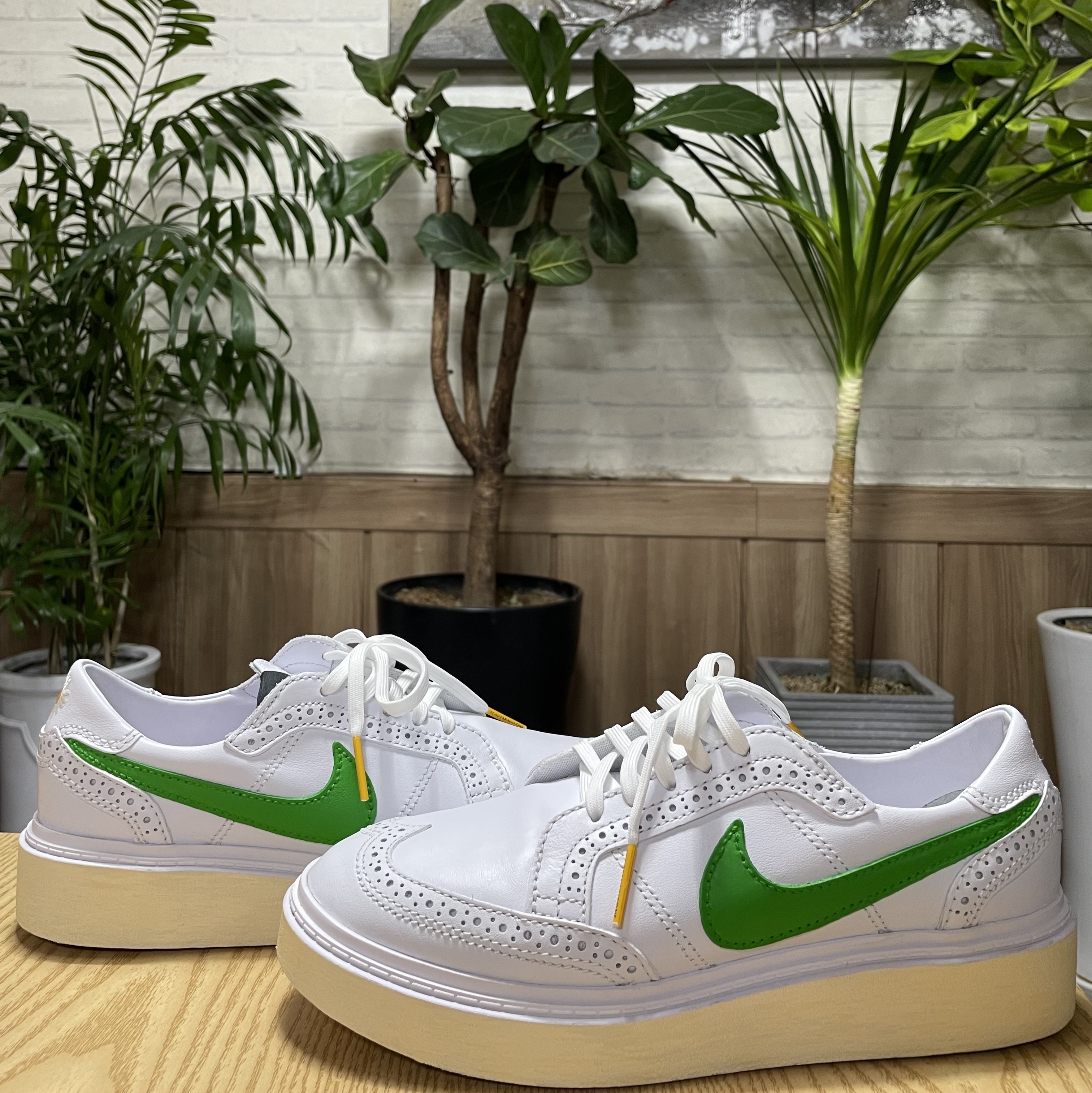 Nike x Peaceminusone Kwondo1 White 착용 스타일