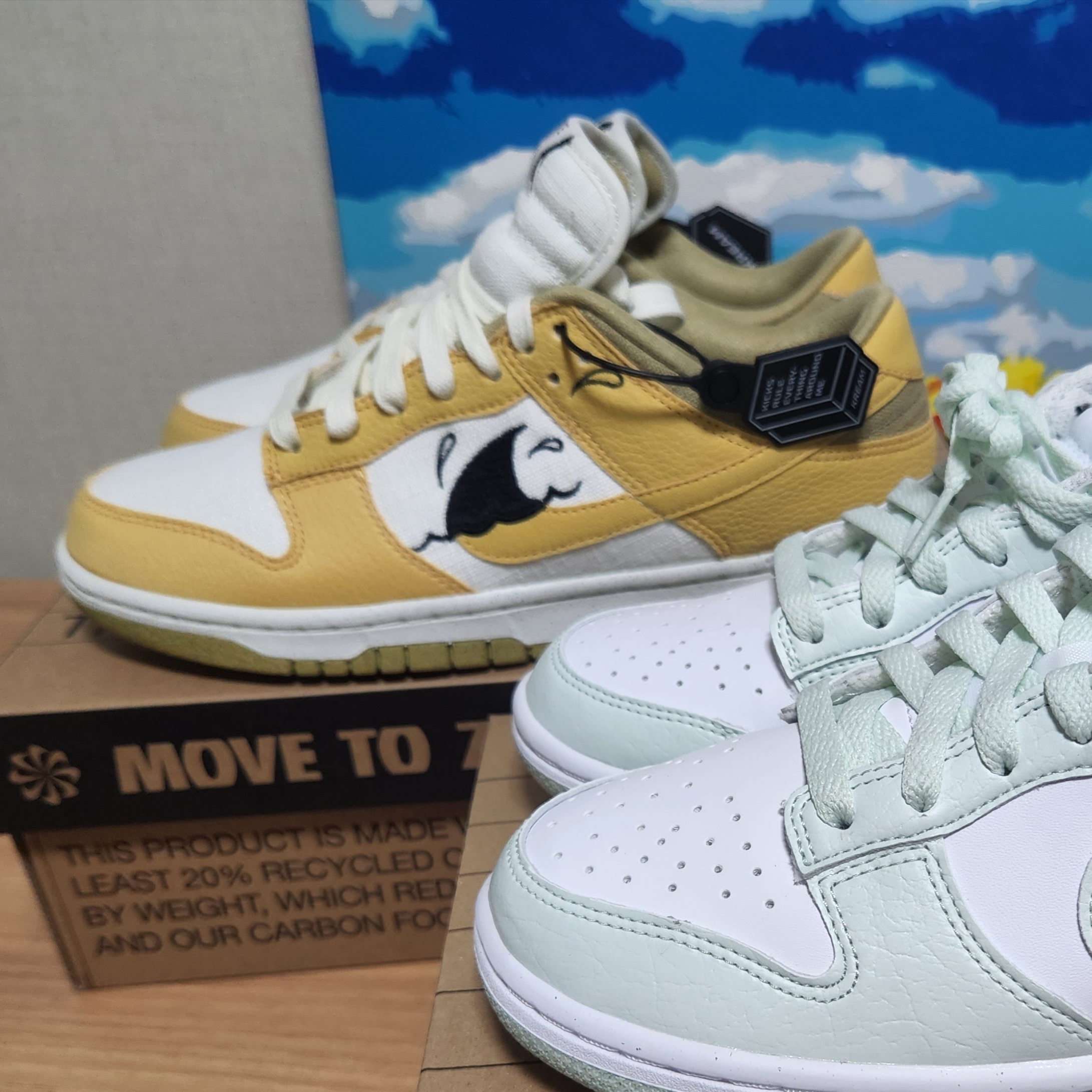 Nike Dunk Low Retro SE Next Nature Nike Sun Club 착용 스타일 - 4