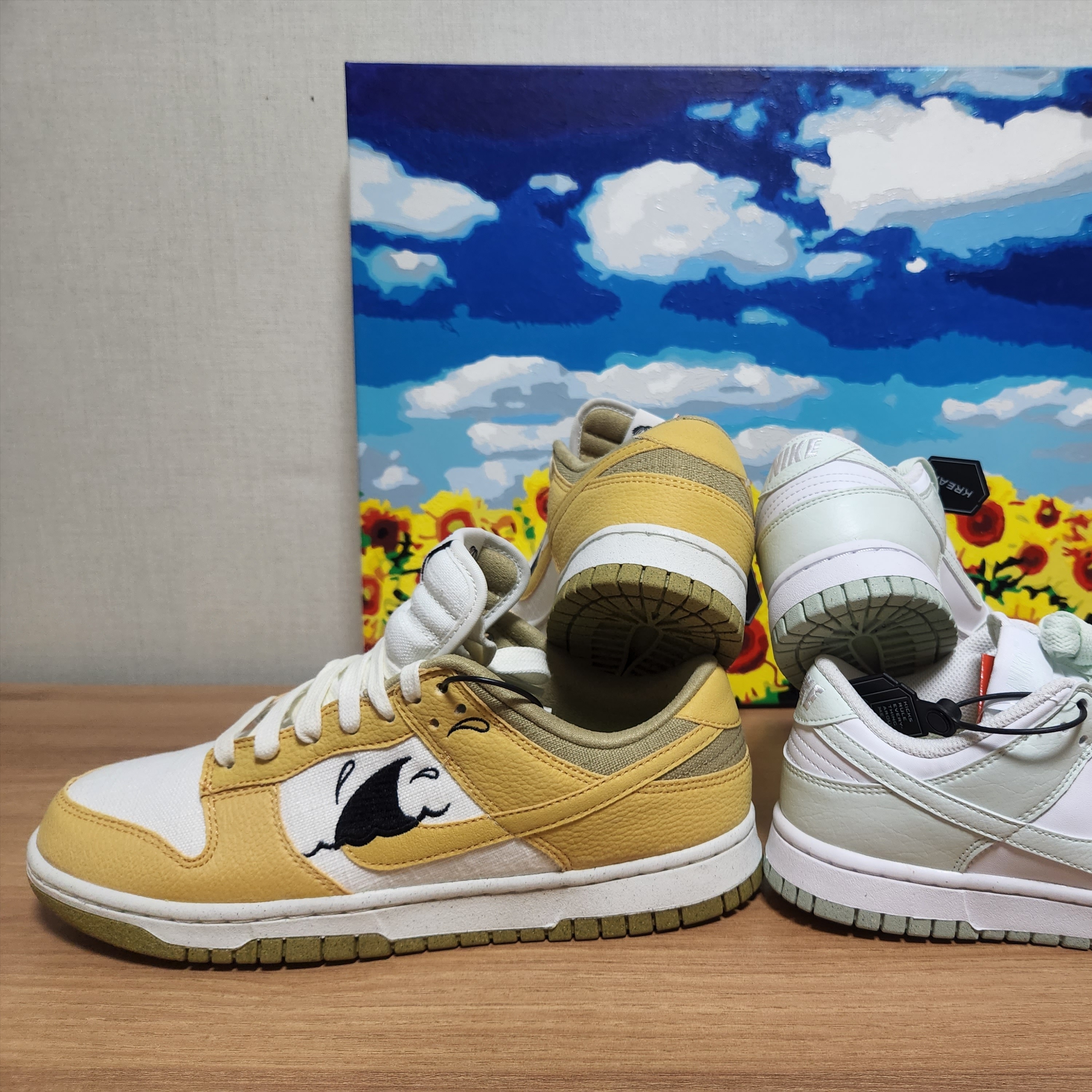 Nike Dunk Low Retro SE Next Nature Nike Sun Club 착용 스타일 - 1