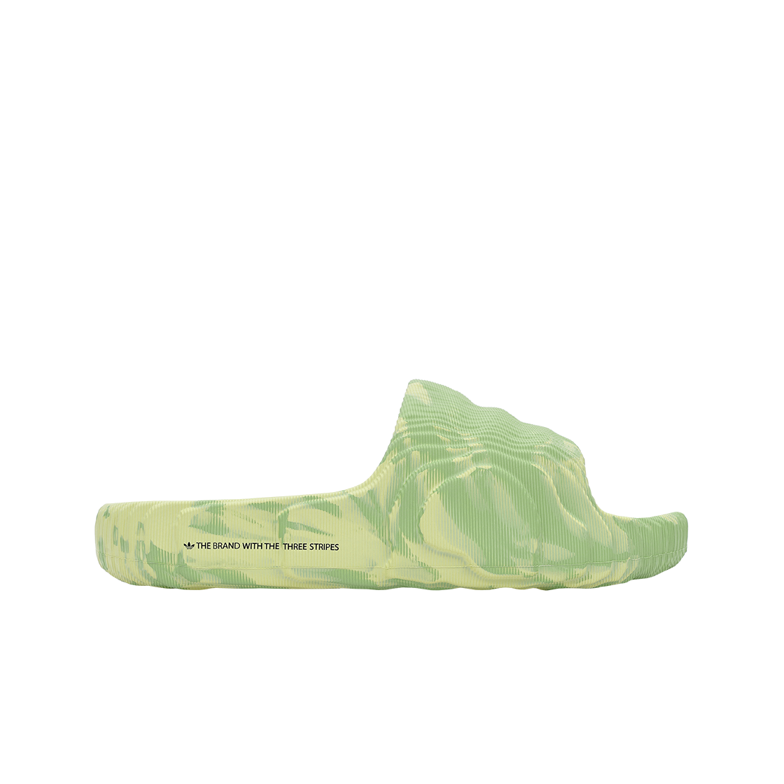 아디다스 아딜렛 22 매직 라임 데저트 샌드(Adidas Adilette 22 Magic Lime Desert Sand)