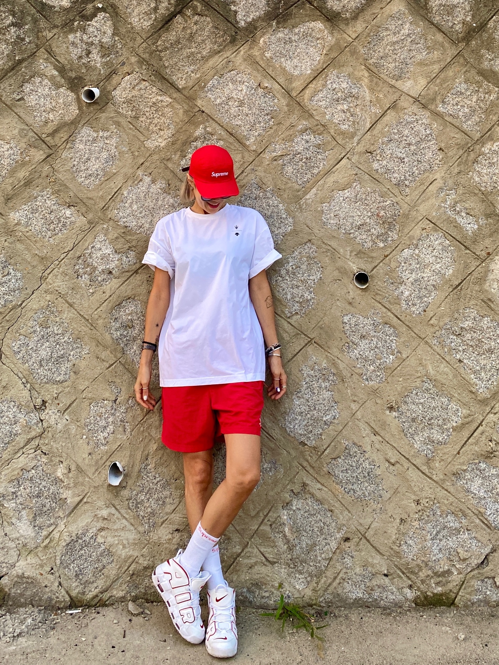 Tiffany & Co. Return To Tiffany Heart Tag Toggle Bracelet Silver, Supreme Hanes Crew Socks White (4 Pack) 착용 스타일 - 3