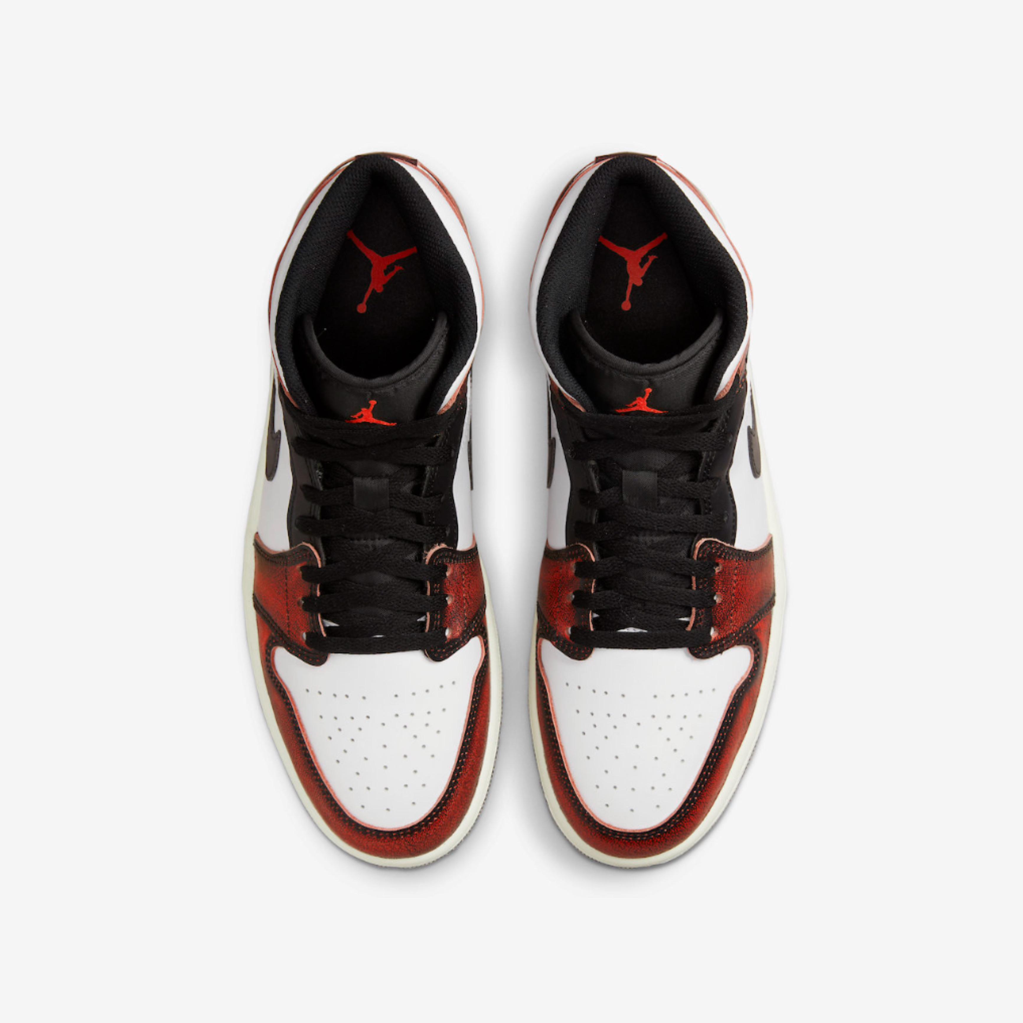 Jordan 1 Mid SE Infrared 23 착용 스타일 - 4