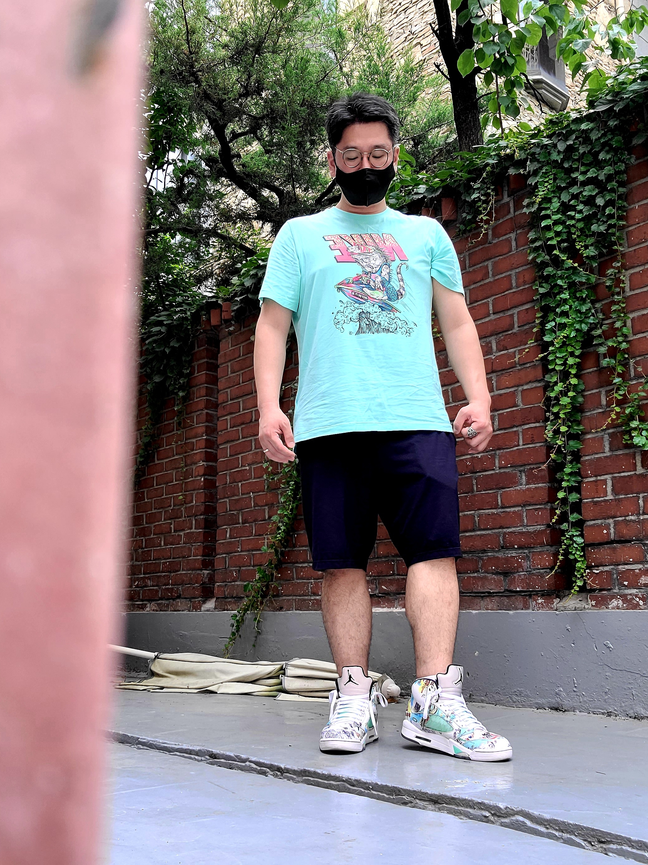 Jordan 5 Retro Wings 착용 스타일