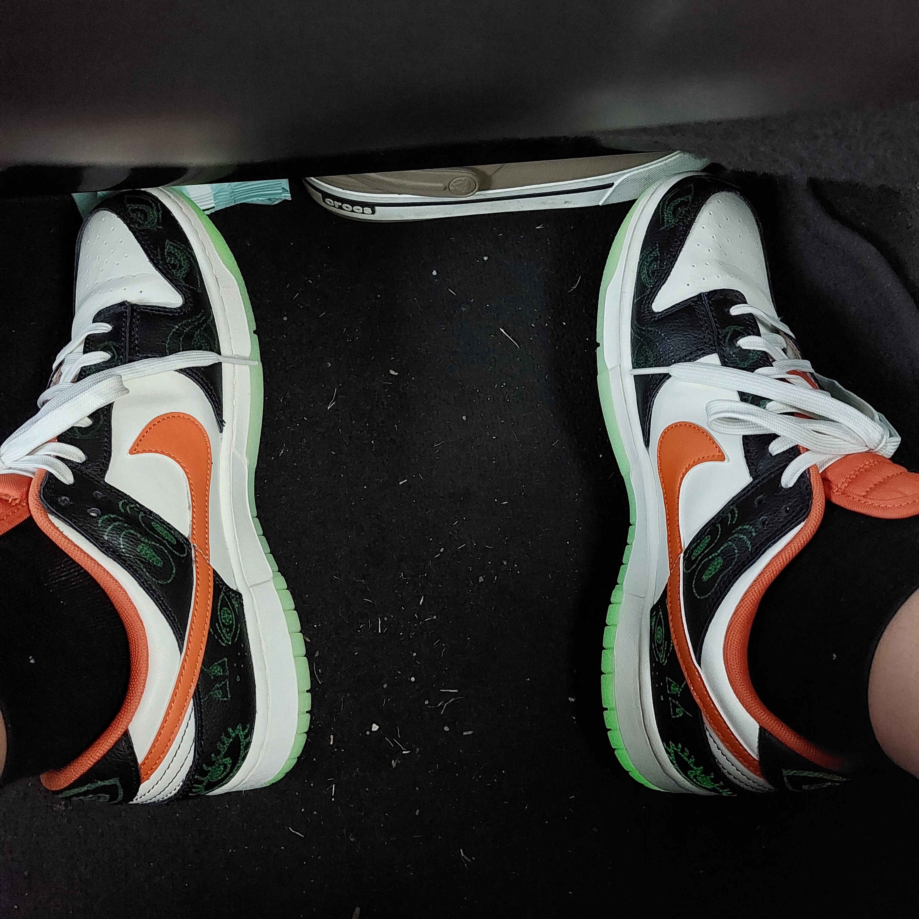 Nike Dunk Low Retro PRM Halloween 착용 스타일 - 2
