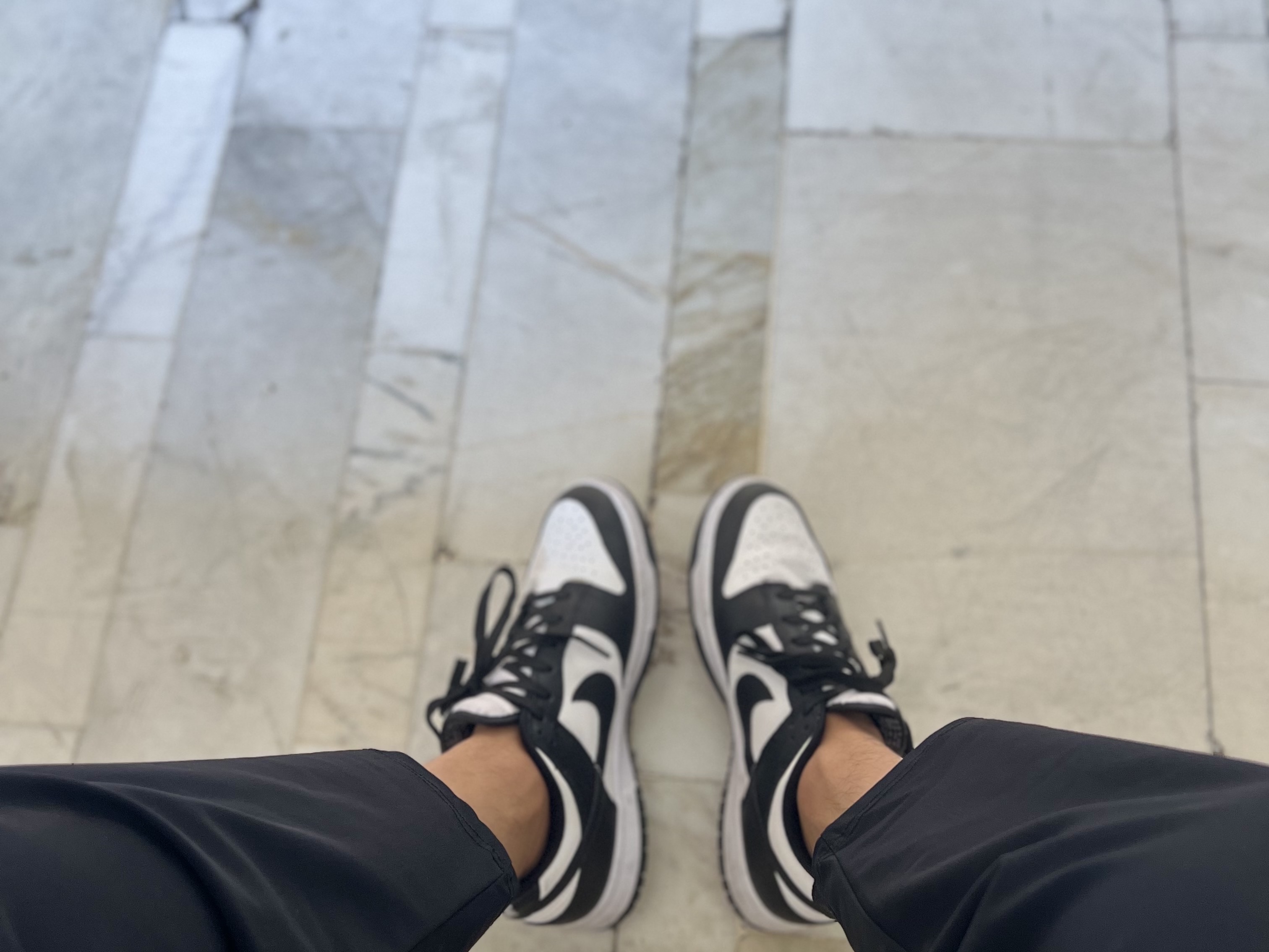 Nike Dunk Low Retro Black 착용 스타일