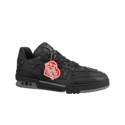 Louis Vuitton x Nigo LV Trainer Sneakers Monogram Denim Black