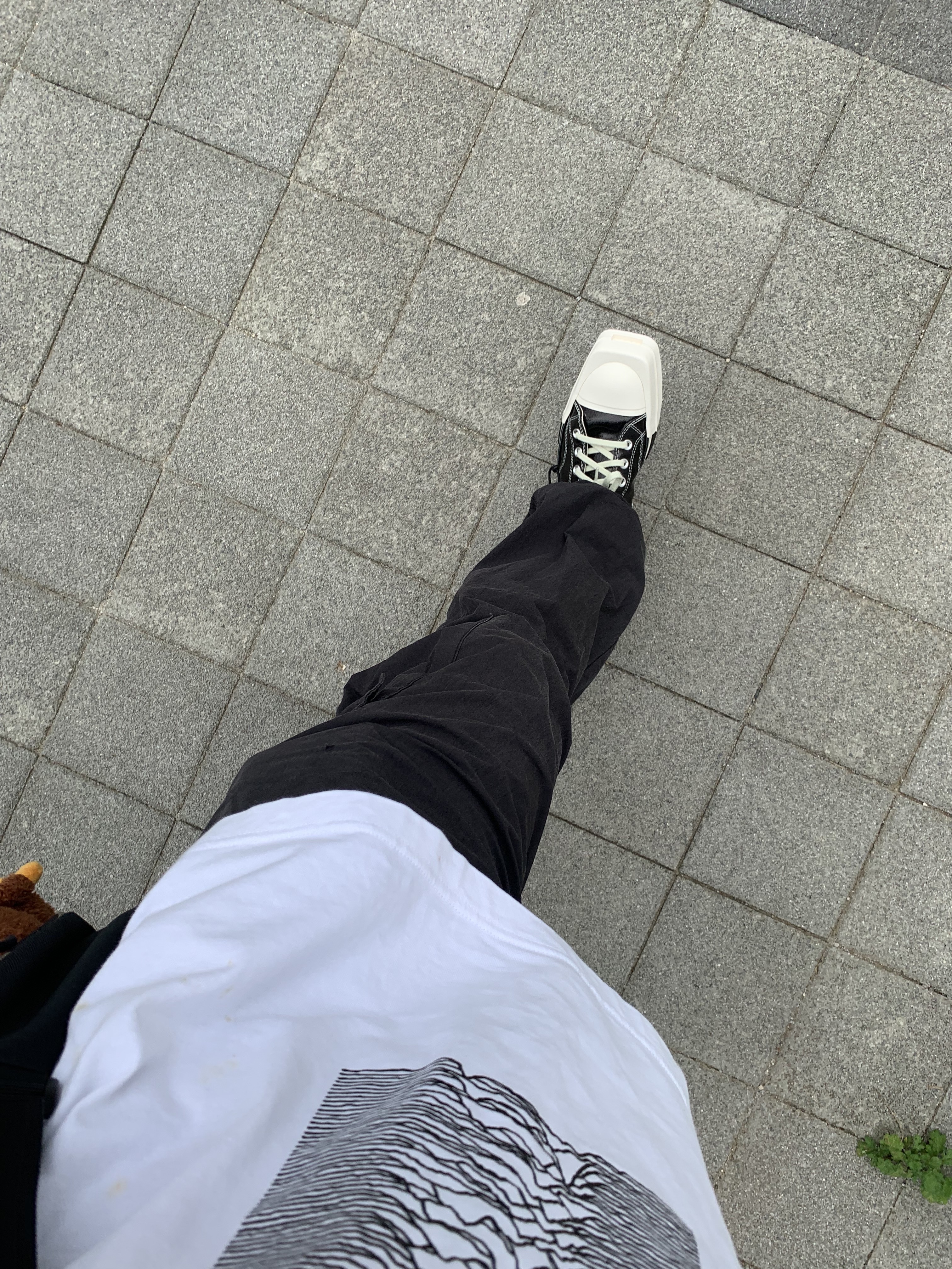 Converse x Drkshdw Turbodrk Chuck 70 Hi Black Lacquered Denim 착용 스타일 - 2