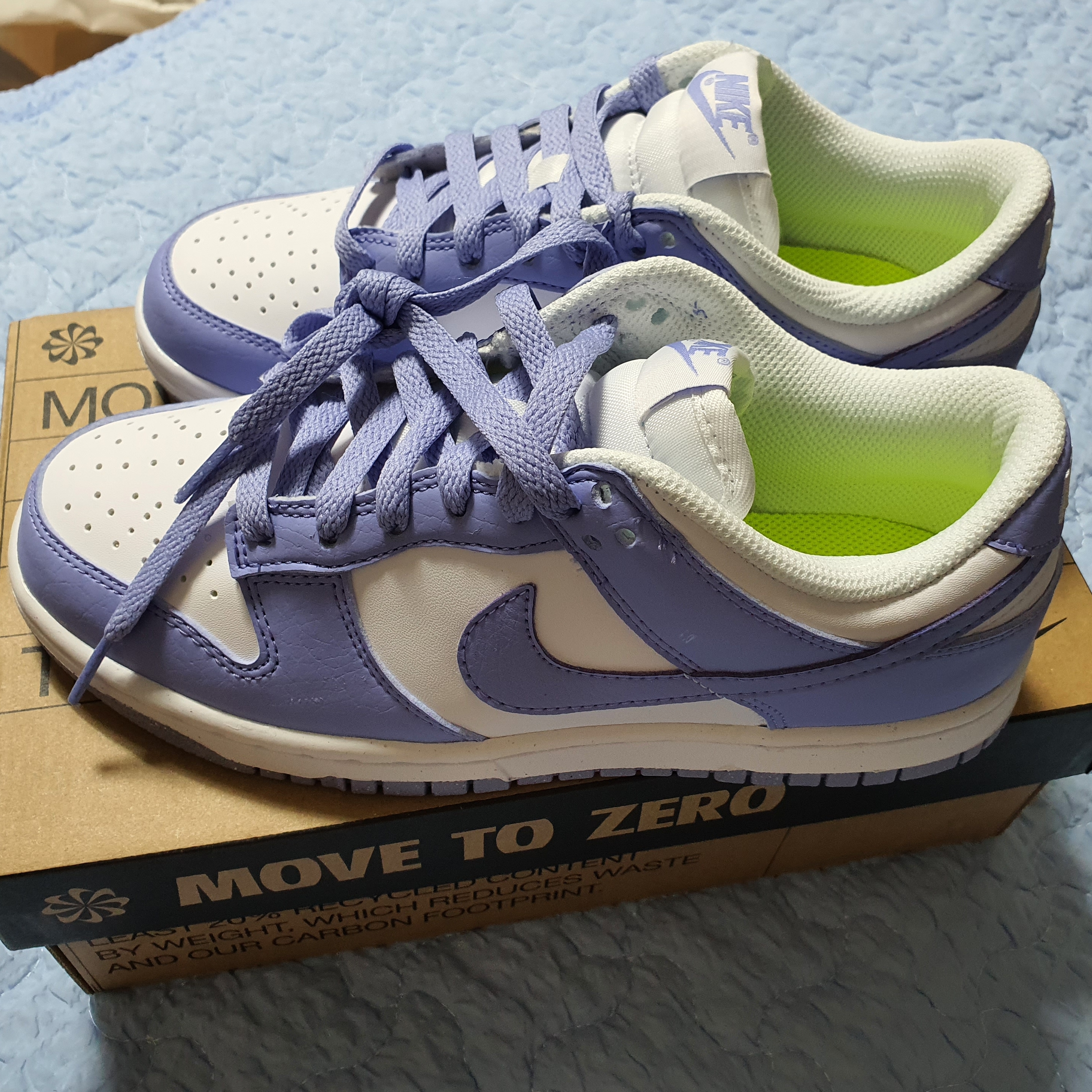 (W) Nike Dunk Low Next Nature Lilac 착용 스타일