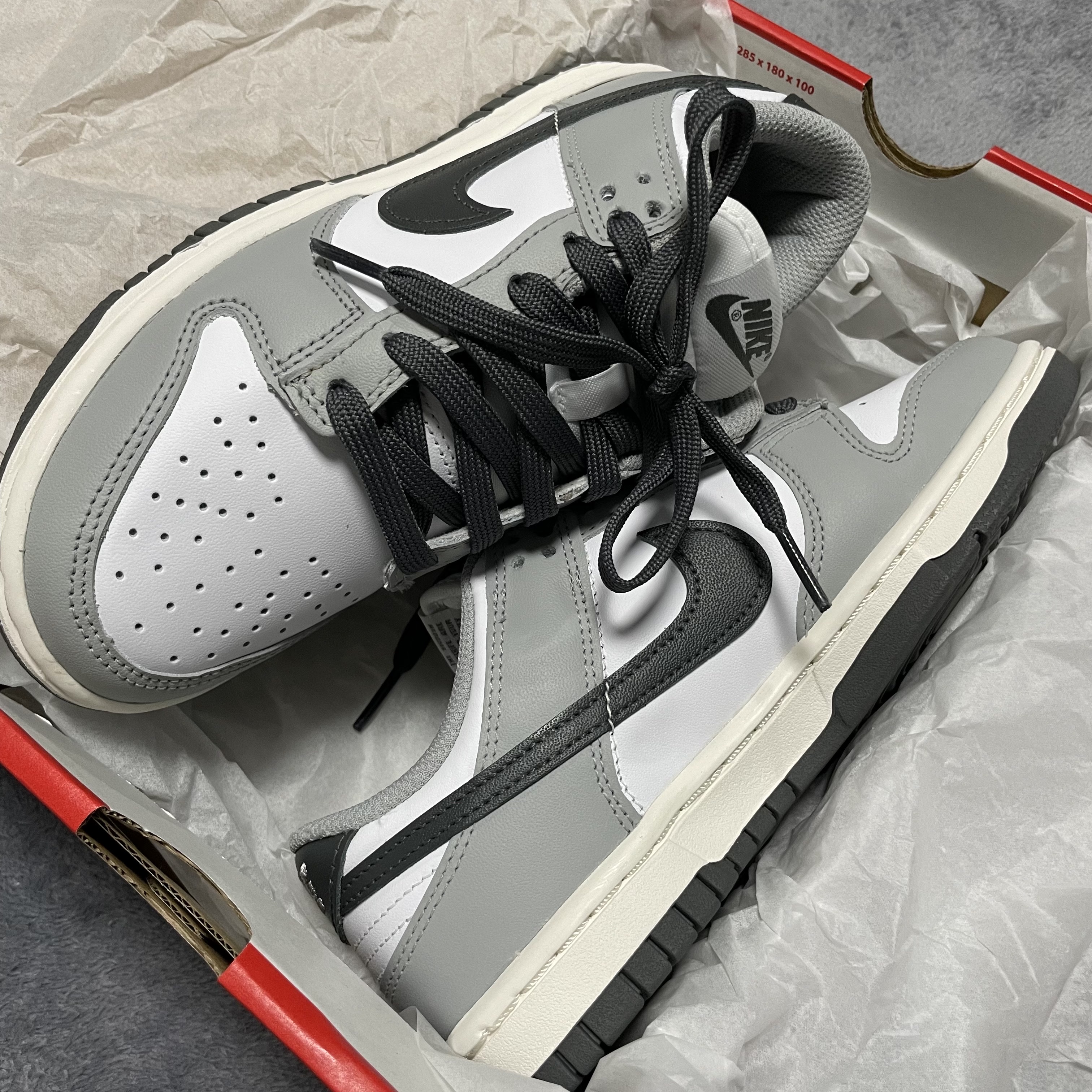 (W) Nike Dunk Low Light Smoke Grey 착용 스타일