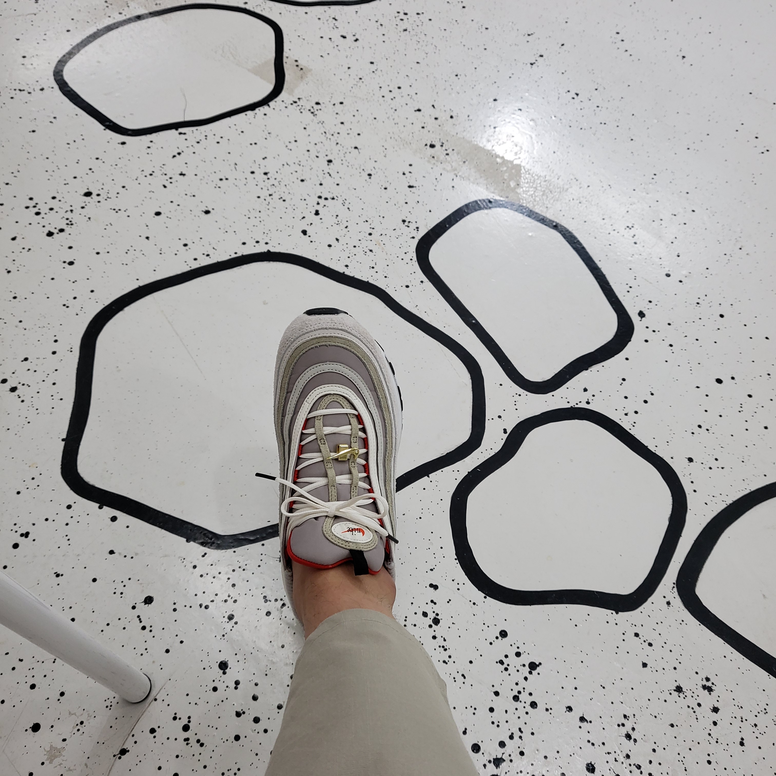 Nike Air Max 97 SE First Use Sail 착용 스타일 - 2