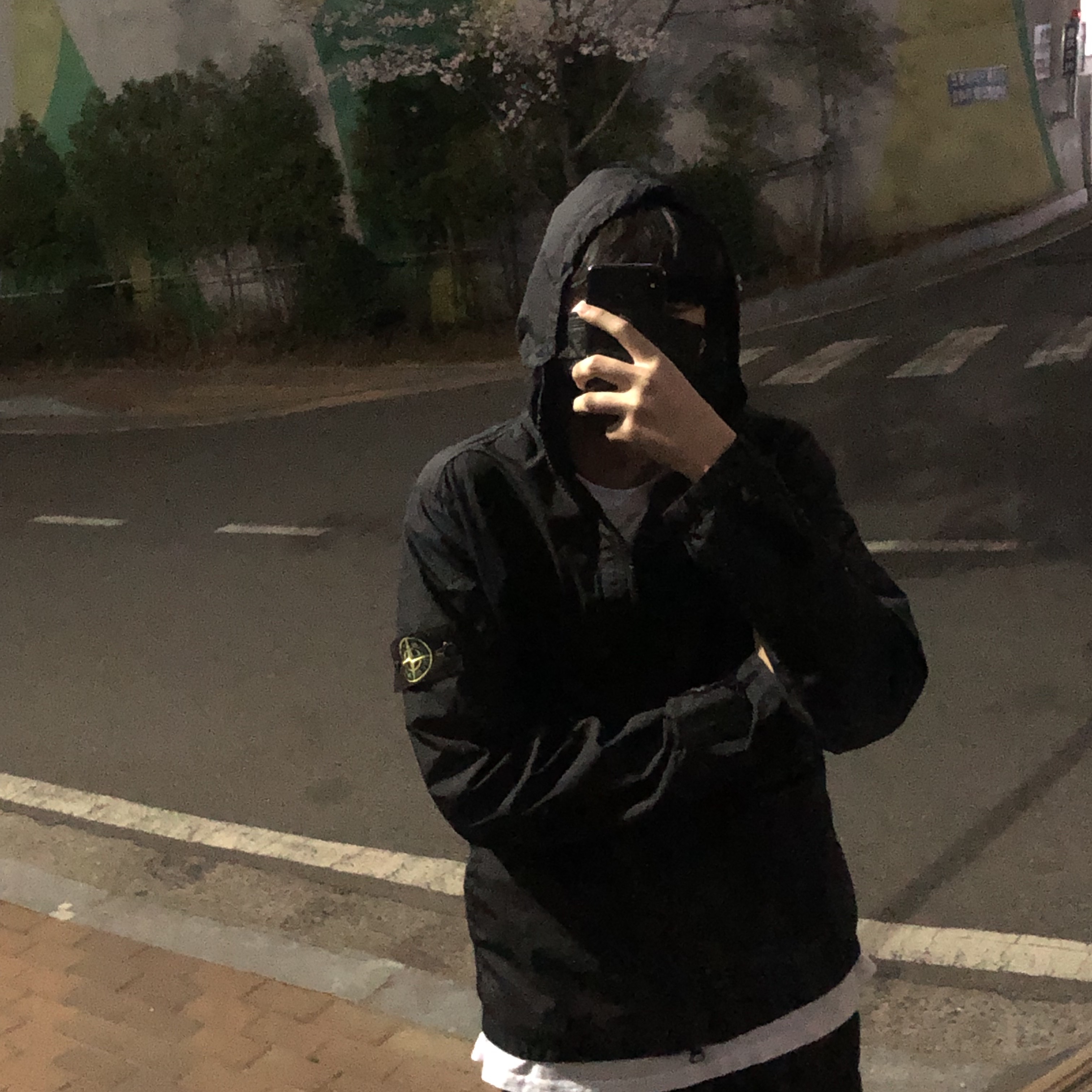 Stone Island 40523 Membrana 3L TC Jacket Navy Blue - 21SS 착용 스타일