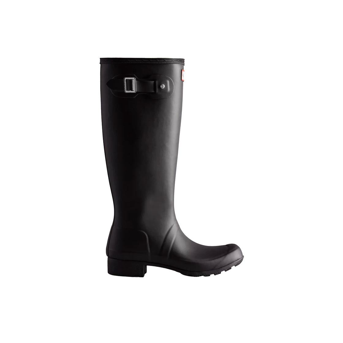 (W) 헌터 오리지널 투어 폴더블 톨 웰링턴 부츠 블랙((W) Hunter Original Tour Foldable Tall Wellington Boots Black)