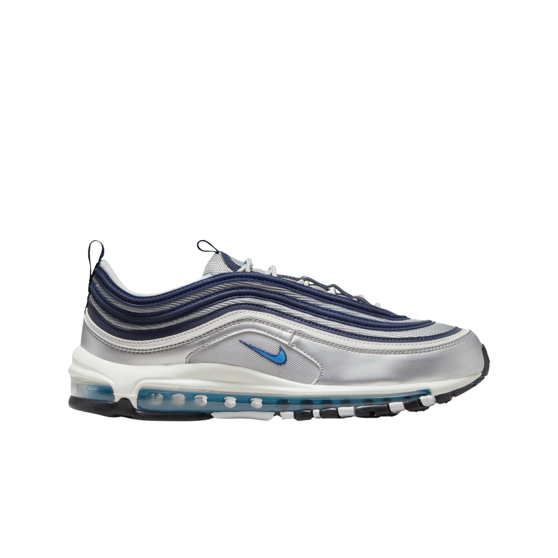 나이키 에어맥스 97 OG 메탈릭 실버 앤 클로린 블루(Nike Air Max 97 OG Metallic Silver and Chlorine Blue)