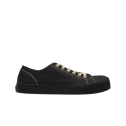Maison Margiela Tabi Low Canvas Sneakers Black