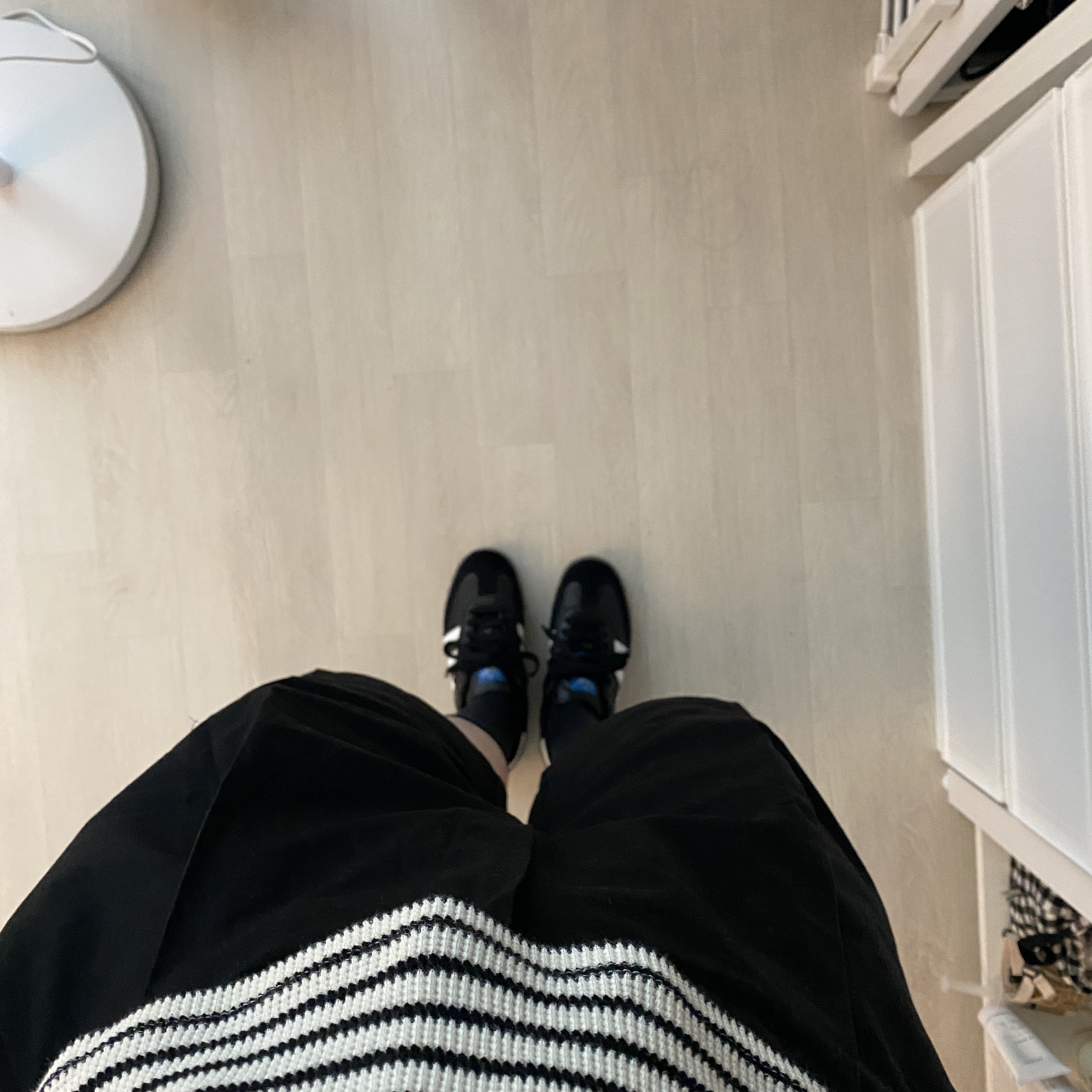 Adidas Samba ADV Black 착용 스타일 - 2