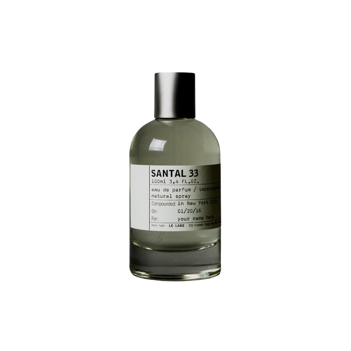 Le Labo Santal 33 Eau De Parfum 100ml (Korean Ver.)