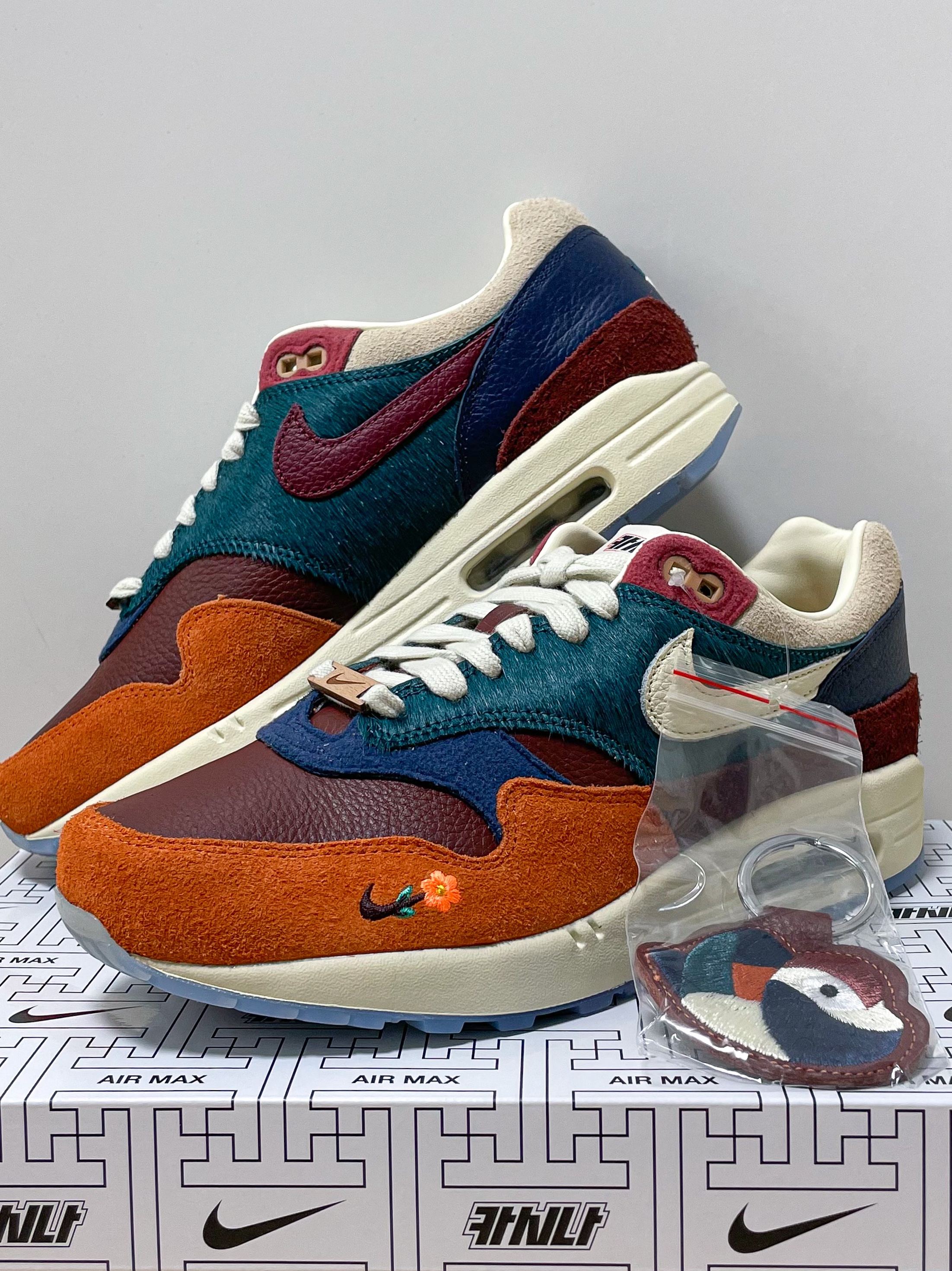 Nike x Kasina Air Max 1 SP Won-Ang Orange 착용 스타일