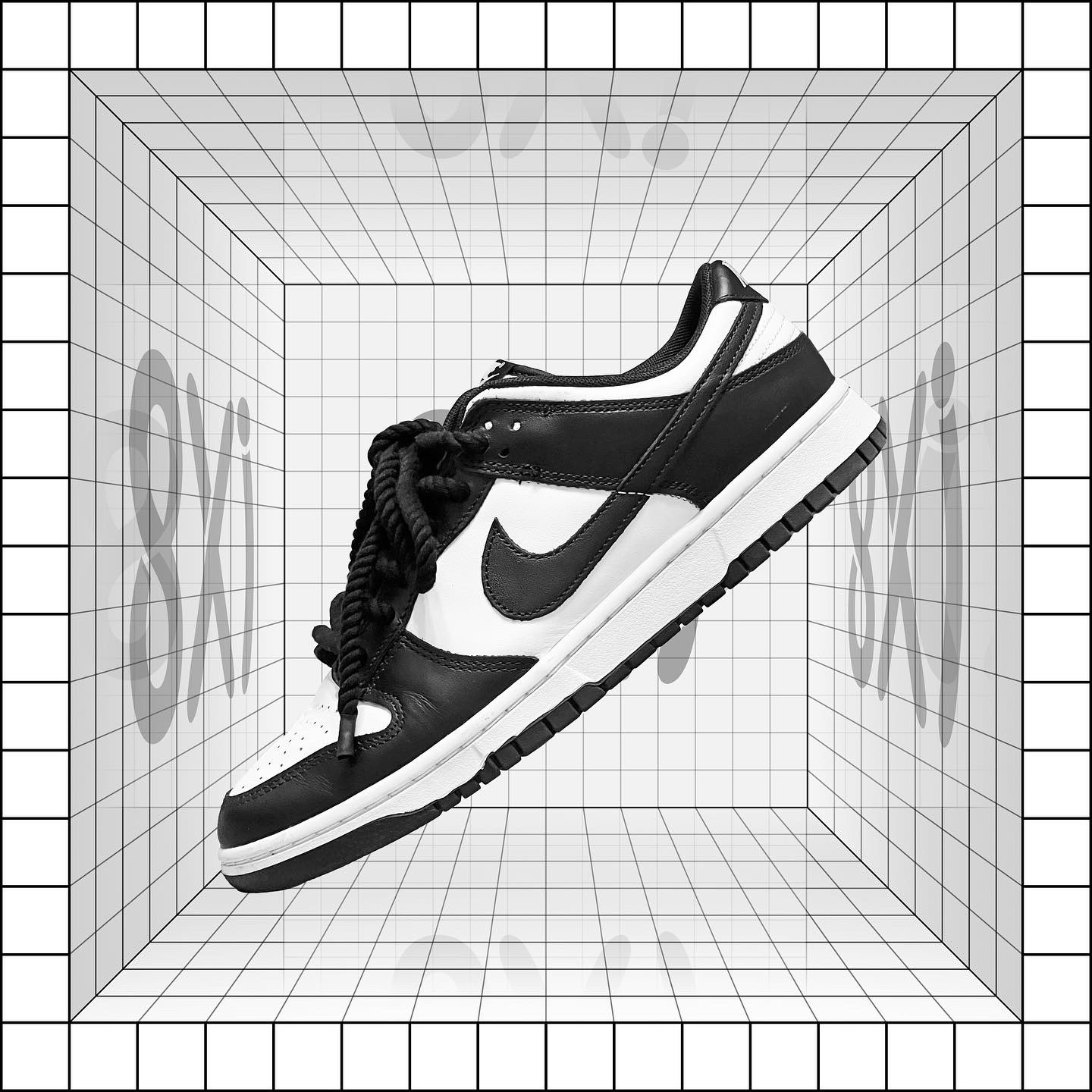 Nike Air Force 1 '07 Low Triple Black, (W) Nike Air Force 1 '07 Low Triple Black 착용 스타일 - 3