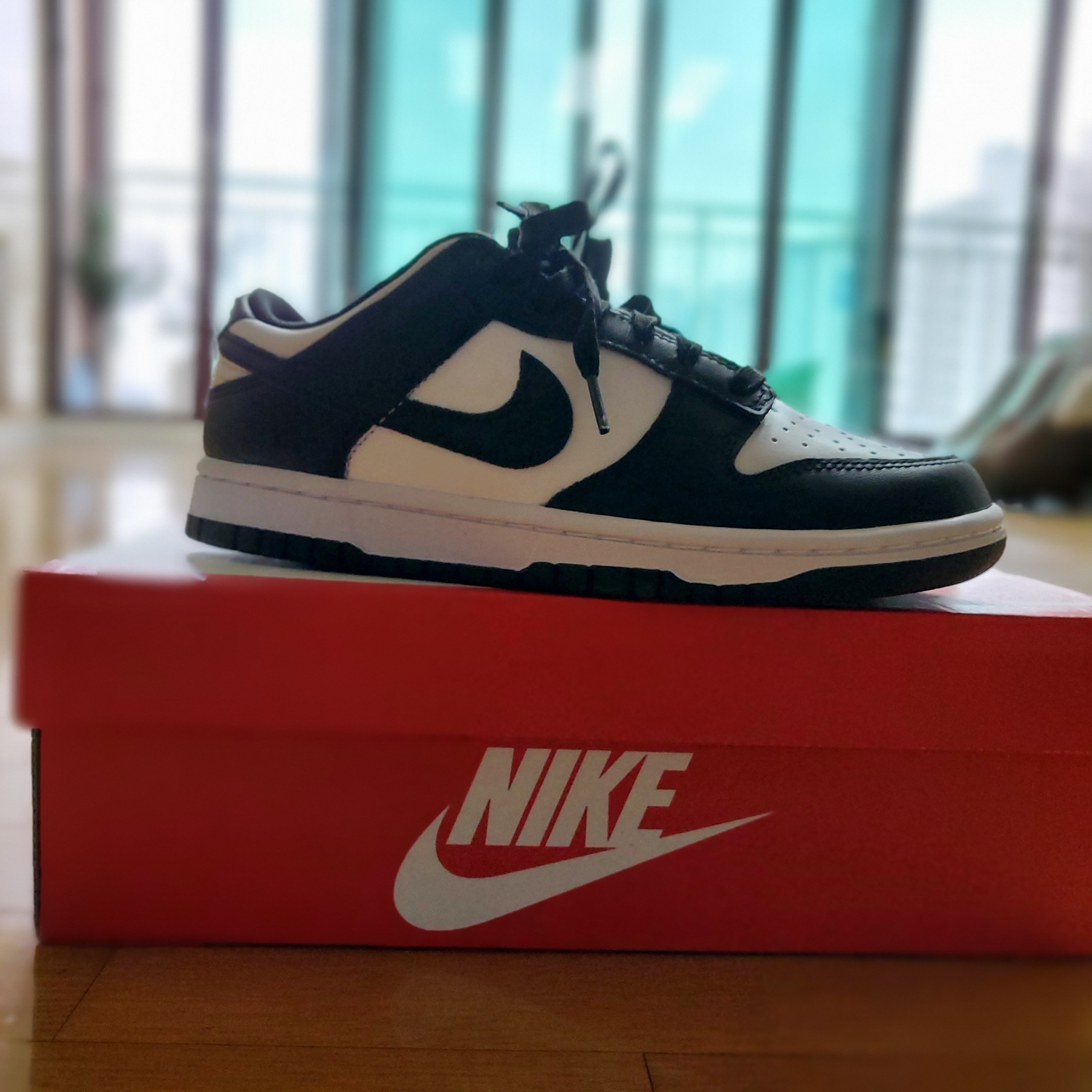 Nike Dunk Low Retro Black 착용 스타일