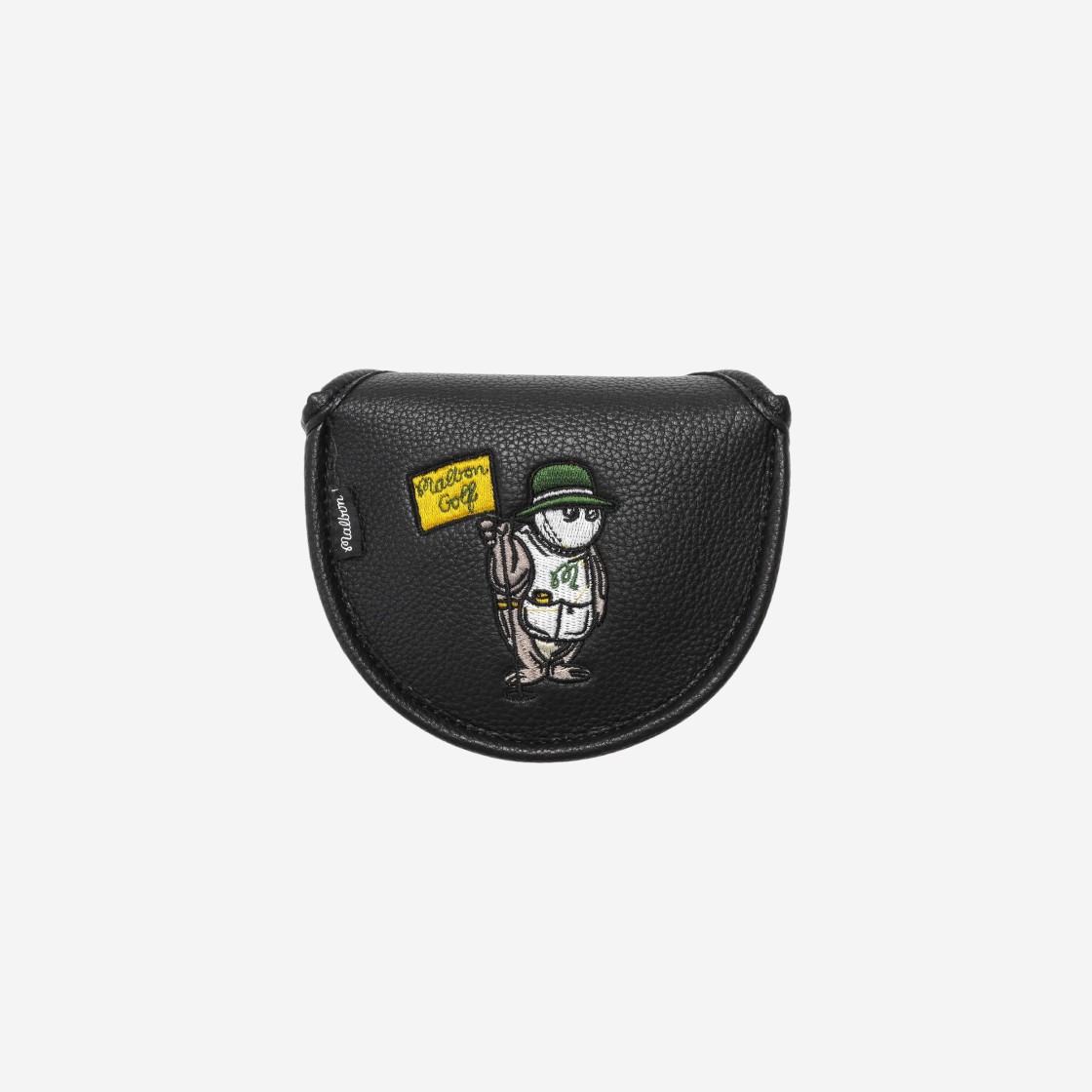 Malbon Golf Caddy Bear Mallet Putter Headcover Black 상세 이미지 1