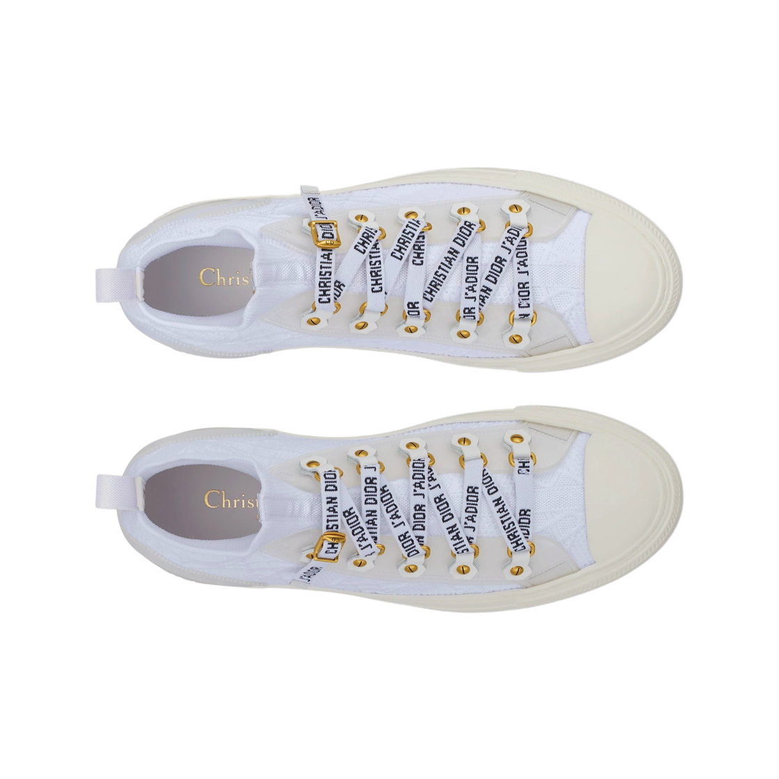 (W) 디올 워크앤디올 스니커즈 까나쥬 테크니컬 메쉬 화이트((W) Dior Walk'N'Dior Sneakers Cannage Technical Mesh White) - 2